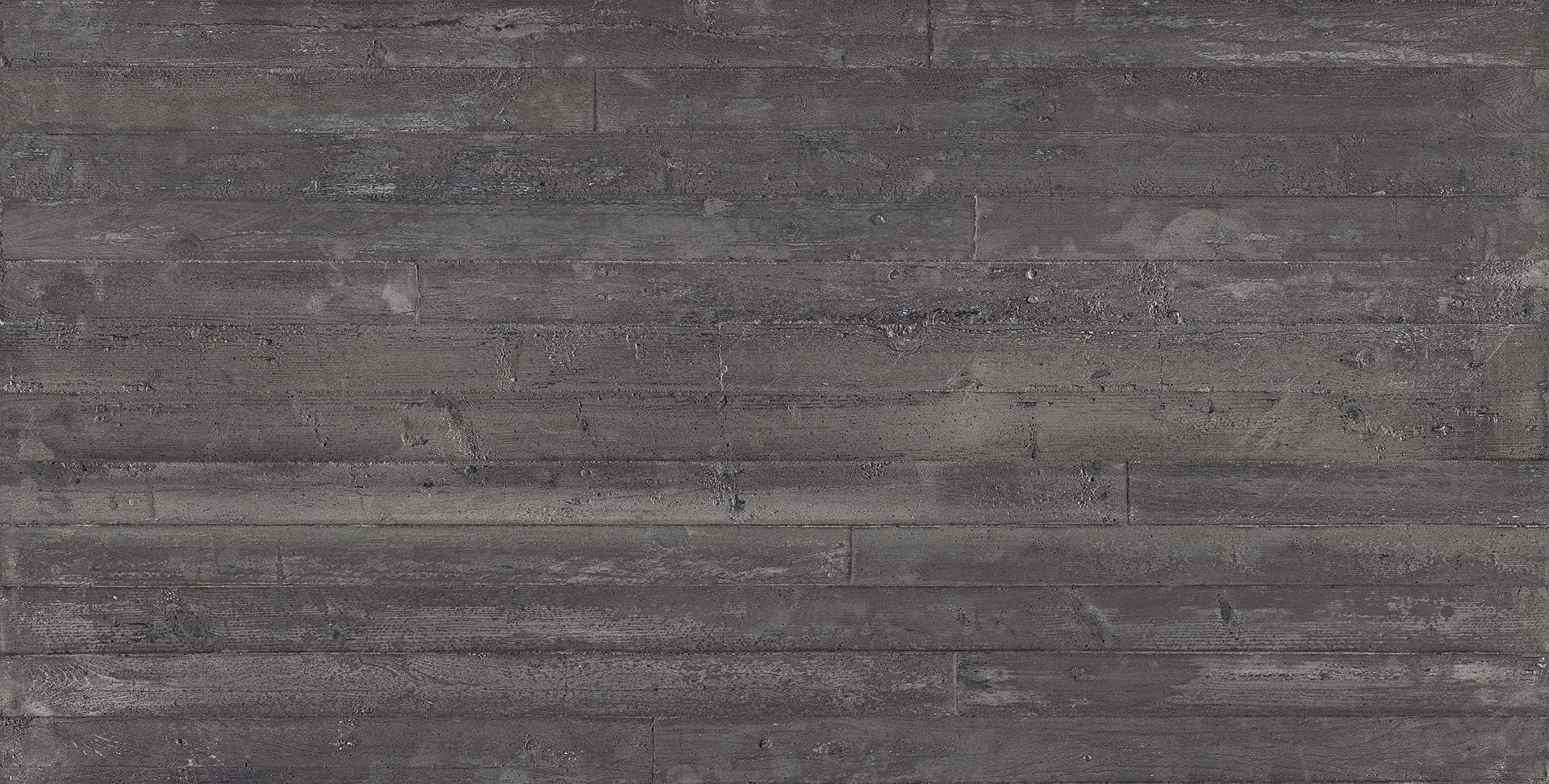 Re-Play Concrete Anthracite porcelain field tile by Emil, naturale finish, 23 5/8"x47 1/4"x9.5-mm size. Premium Italian porcelain for floors and walls.