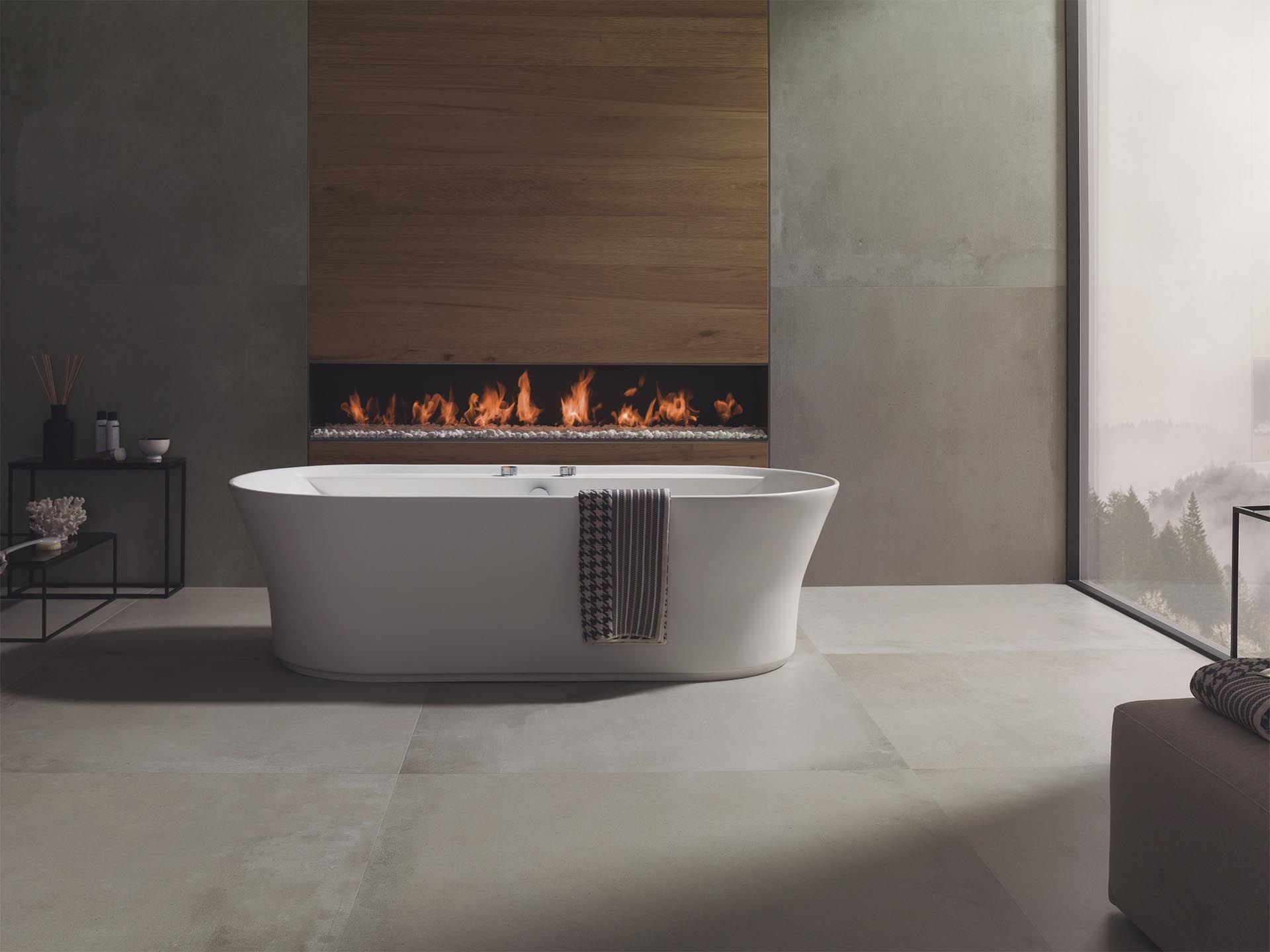 Harlem Acero Floor Tile (47x47x8.5-mm | matt)