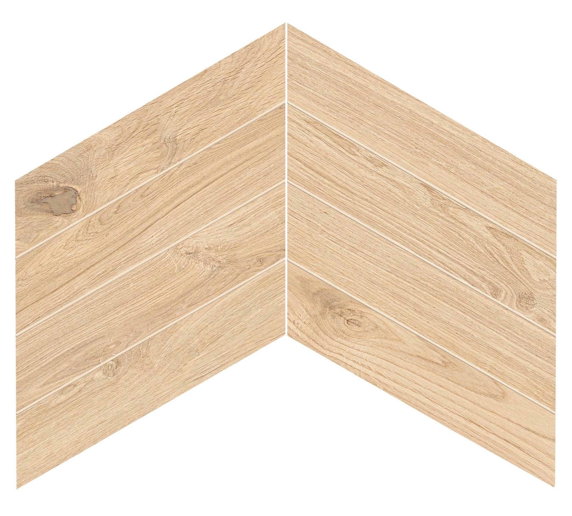 Provoak Rovere Puro porcelain decorative accent tile by Emil, 11 9/16"x13 3/8"x9.5-mm size. Premium Italian porcelain for floors and walls.