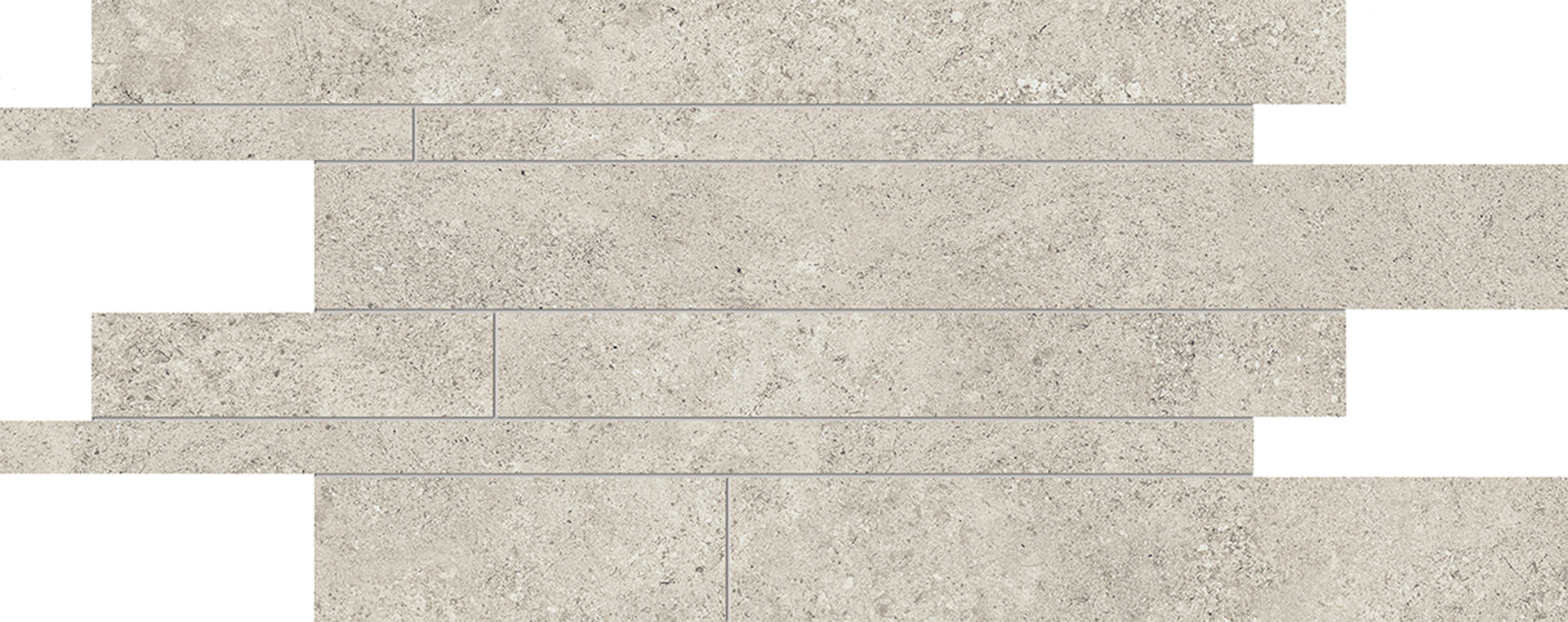 Landscape Cenere porcelain decorative accent tile by Emil, silktech finish, 11 13/16"x23 5/8"x9.5-mm size. Premium Italian porcelain for floors and walls.