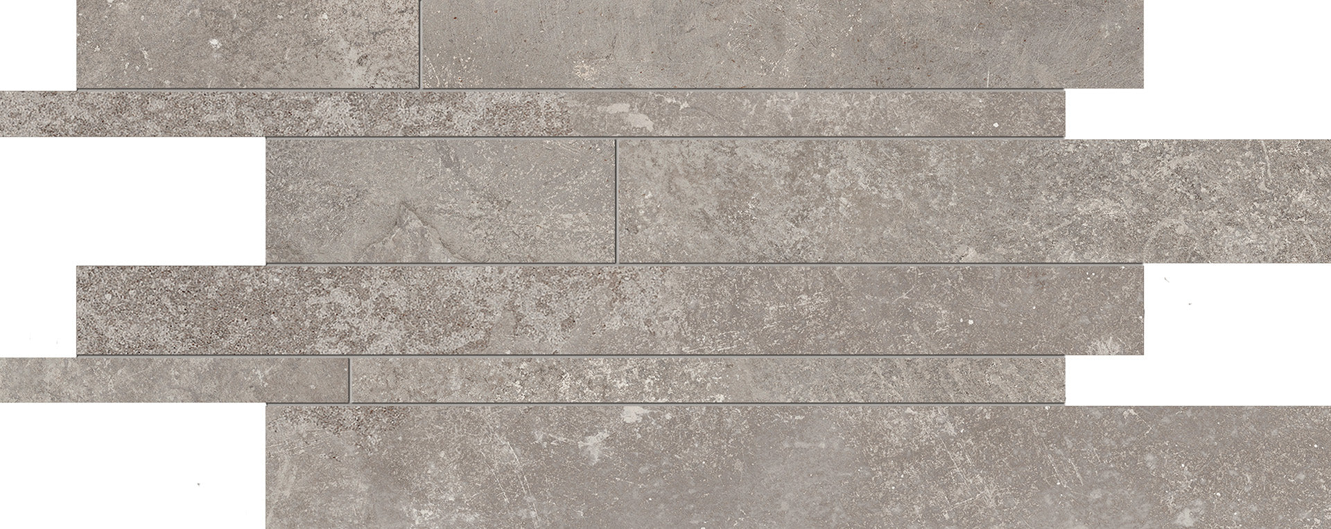 Heritage Grey porcelain decorative accent tile by Emil, naturale finish, 15 3/4"x31 1/2"x9.5-mm size. Premium Italian porcelain for floors and walls.
