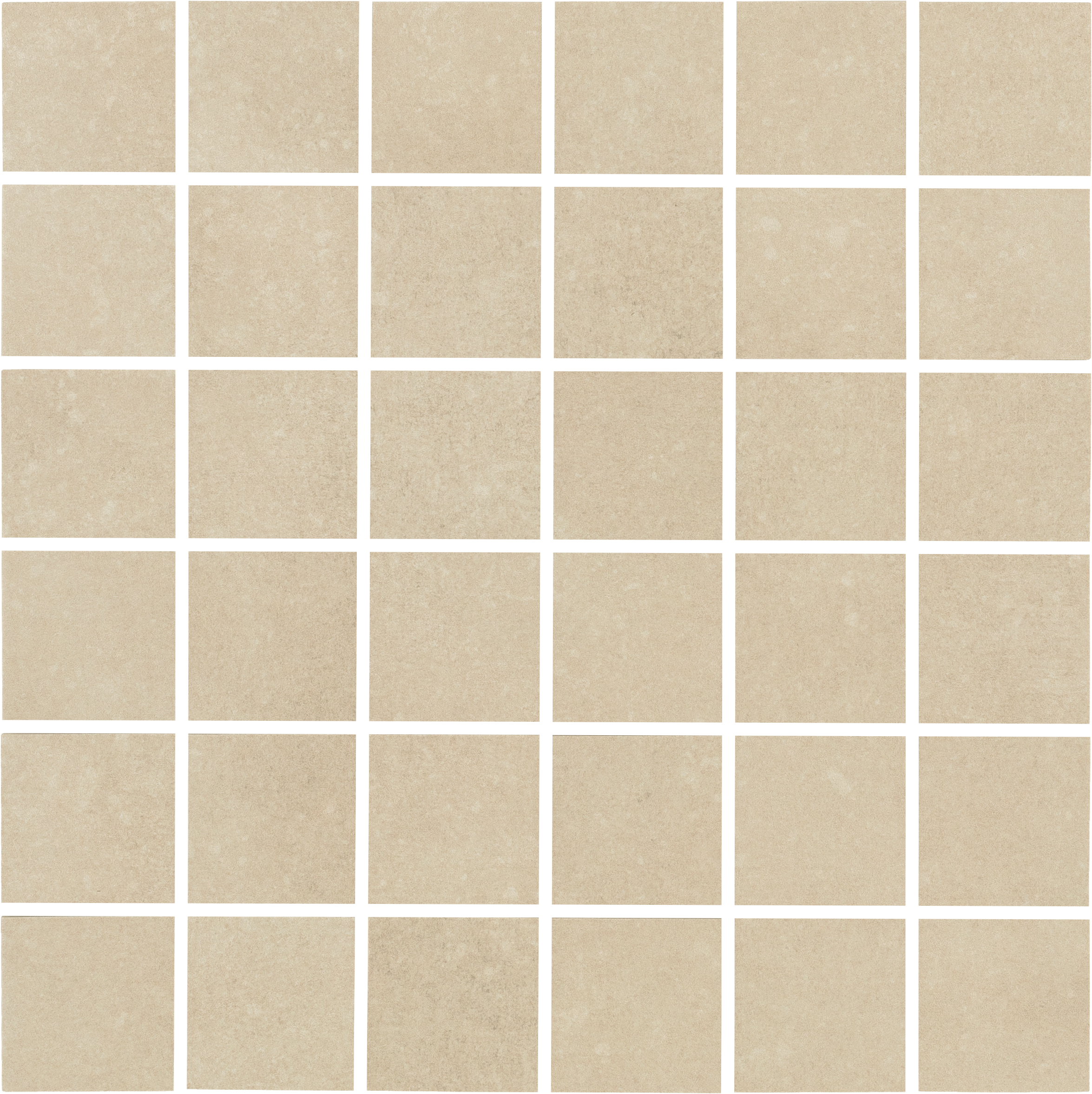 COASTAL MIRAGE: Sandy Mirage Straight Stack 2X2 Mosaic (12"x12"x8-mm | natural | rectified)