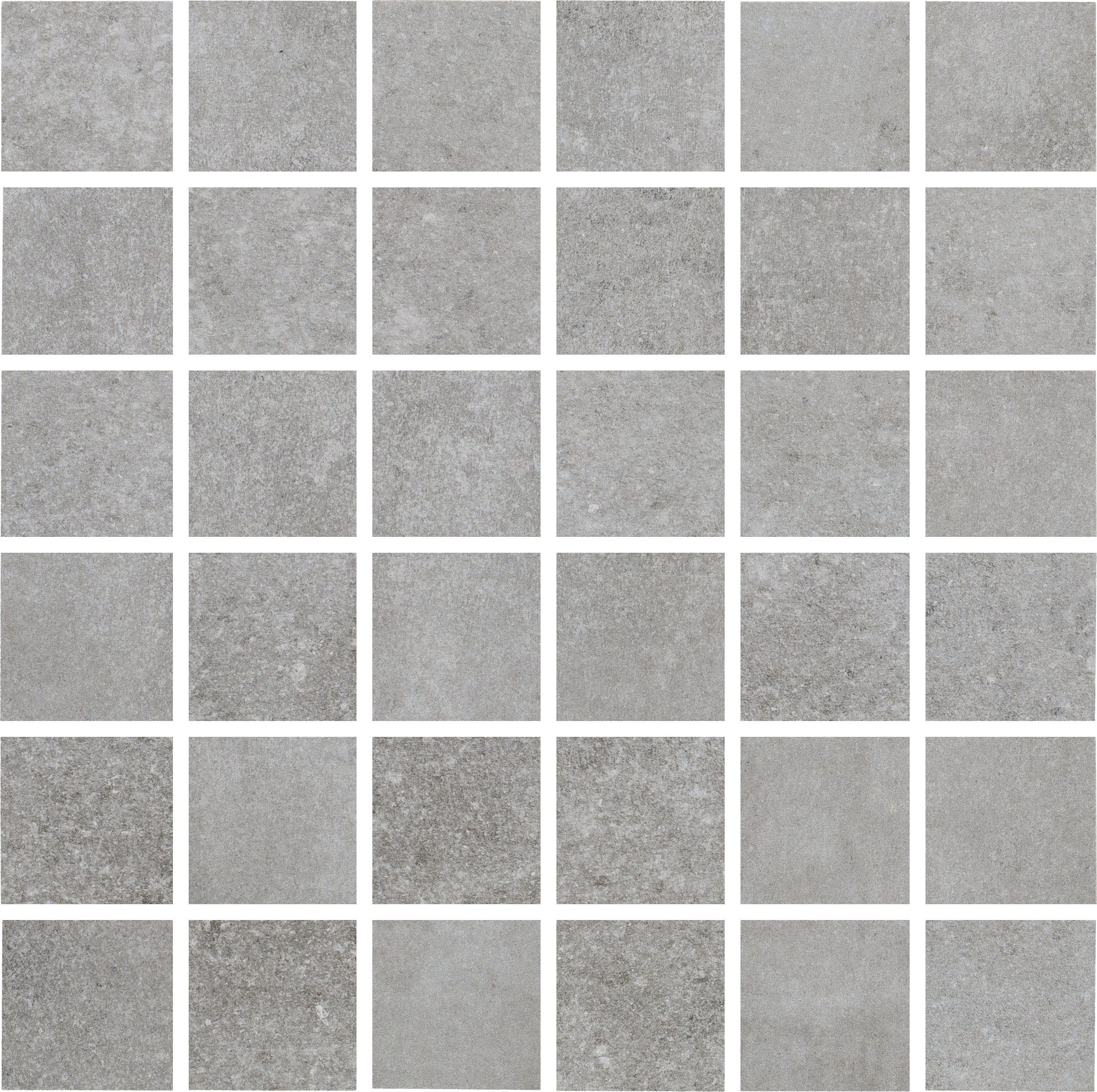 COASTAL MIRAGE: Celestial Mirage Straight Stack 2X2 Mosaic (12"x12"x8-mm | natural | rectified)