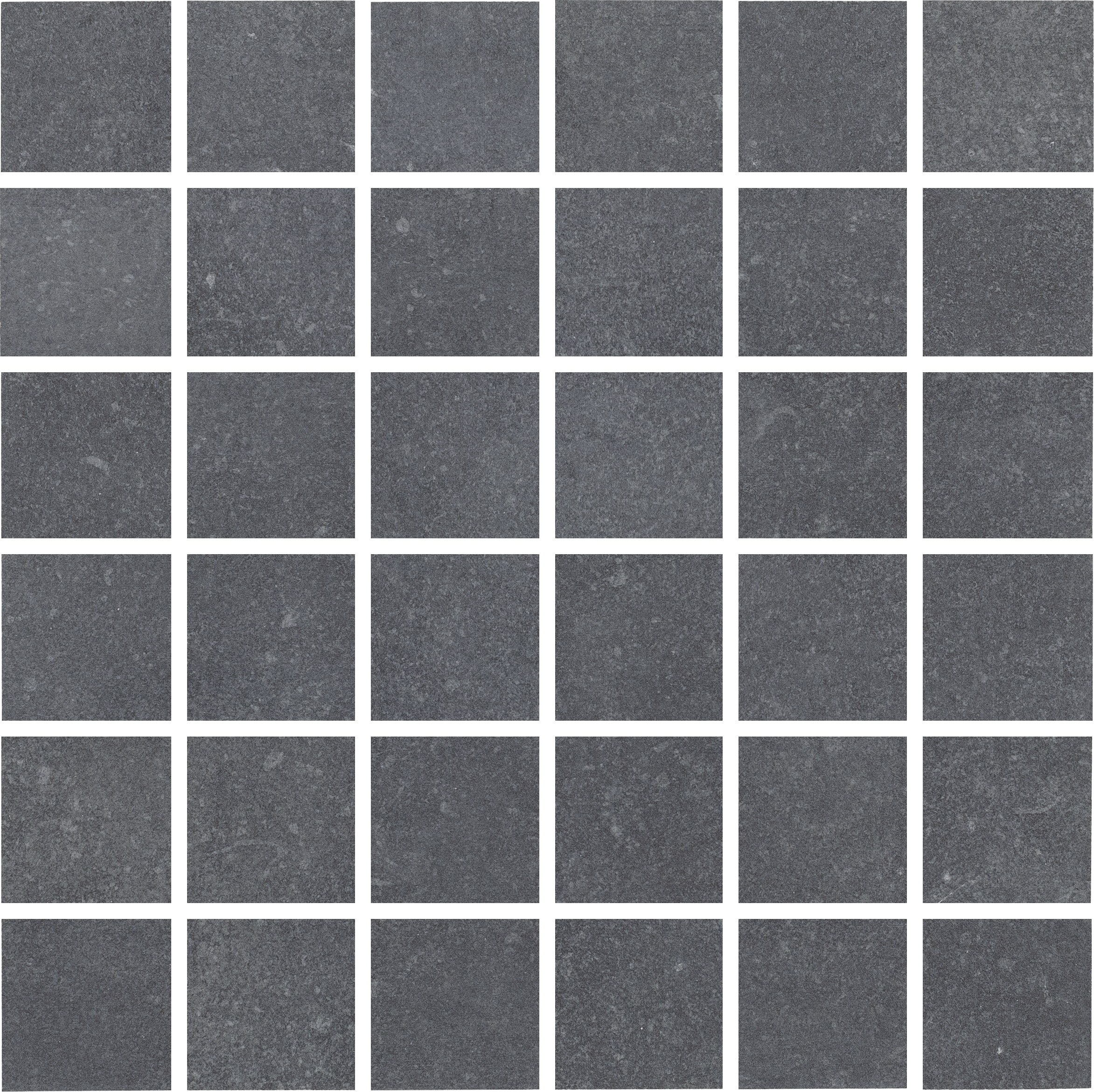 COASTAL MIRAGE: Azure Illusion Straight Stack 2X2 Mosaic (12"x12"x8-mm | natural | rectified)