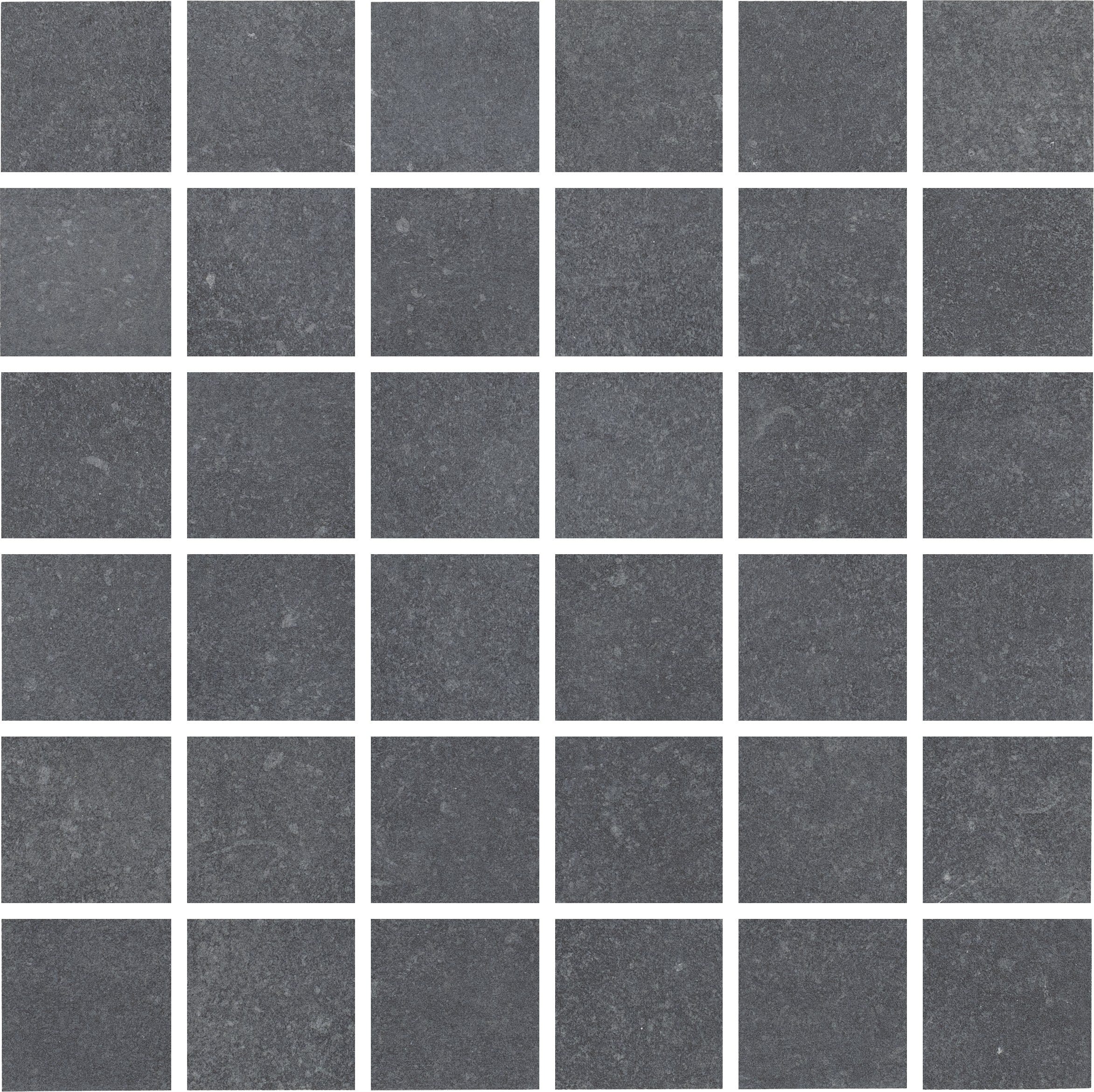 COASTAL MIRAGE: Azure Illusion Straight Stack 2X2 Mosaic (12"x12"x8-mm | natural | rectified)