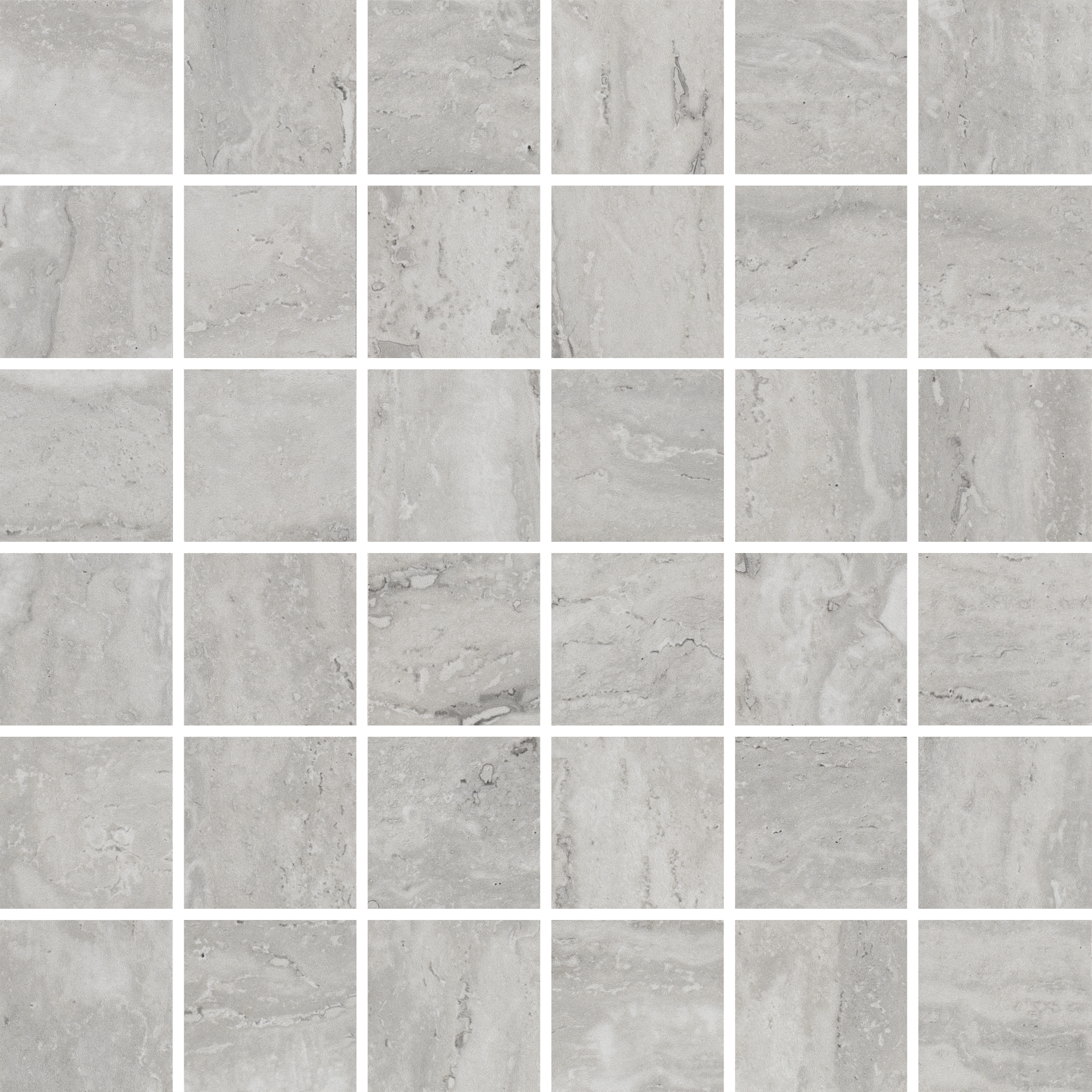 MYSTIC METROPOLIS: Skyscraper Sheen Straight Stack 2X2 Mosaic (12"x12"x8-mm | natural | rectified)