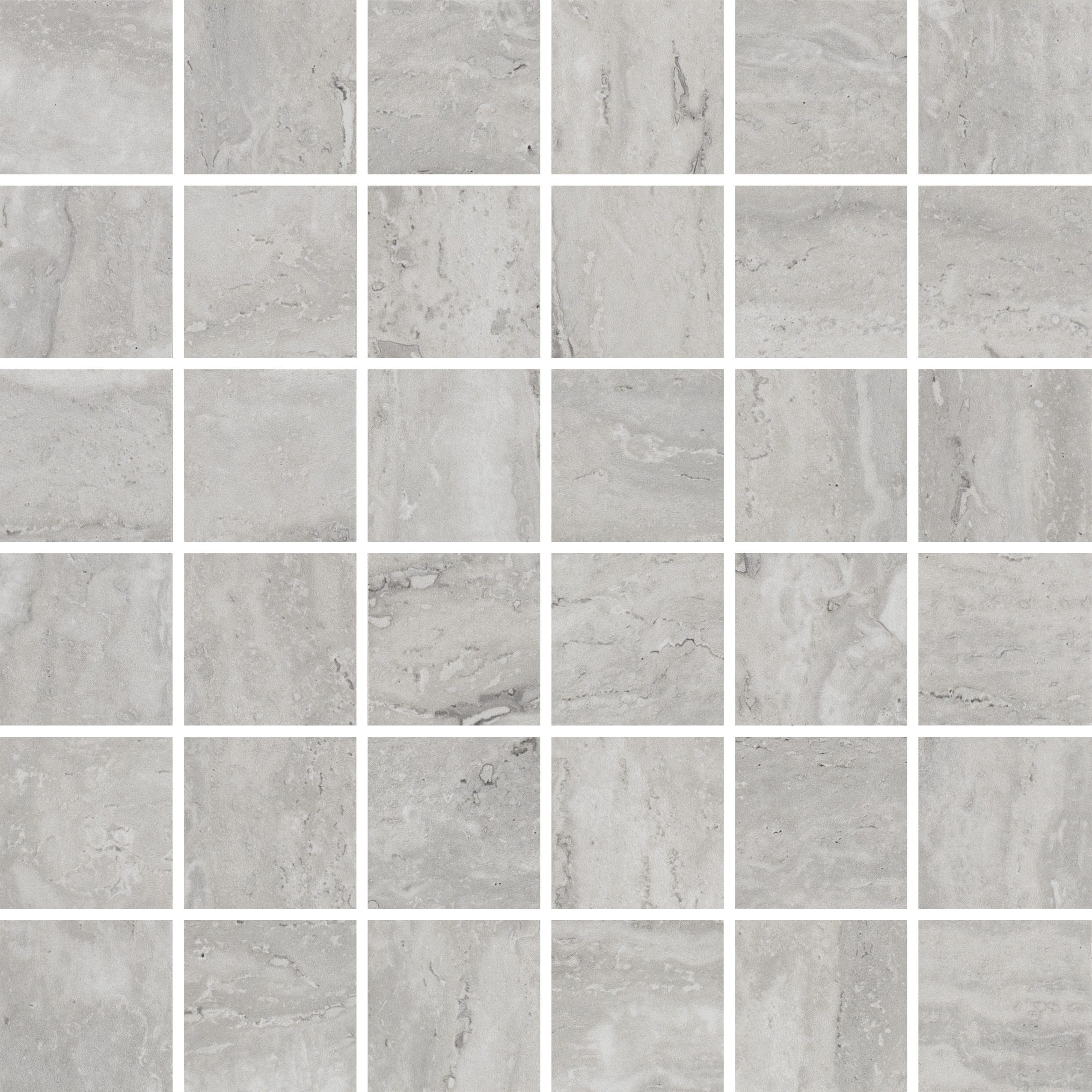 MYSTIC METROPOLIS: Skyscraper Sheen Straight Stack 2X2 Mosaic (12"x12"x8-mm | natural | rectified)