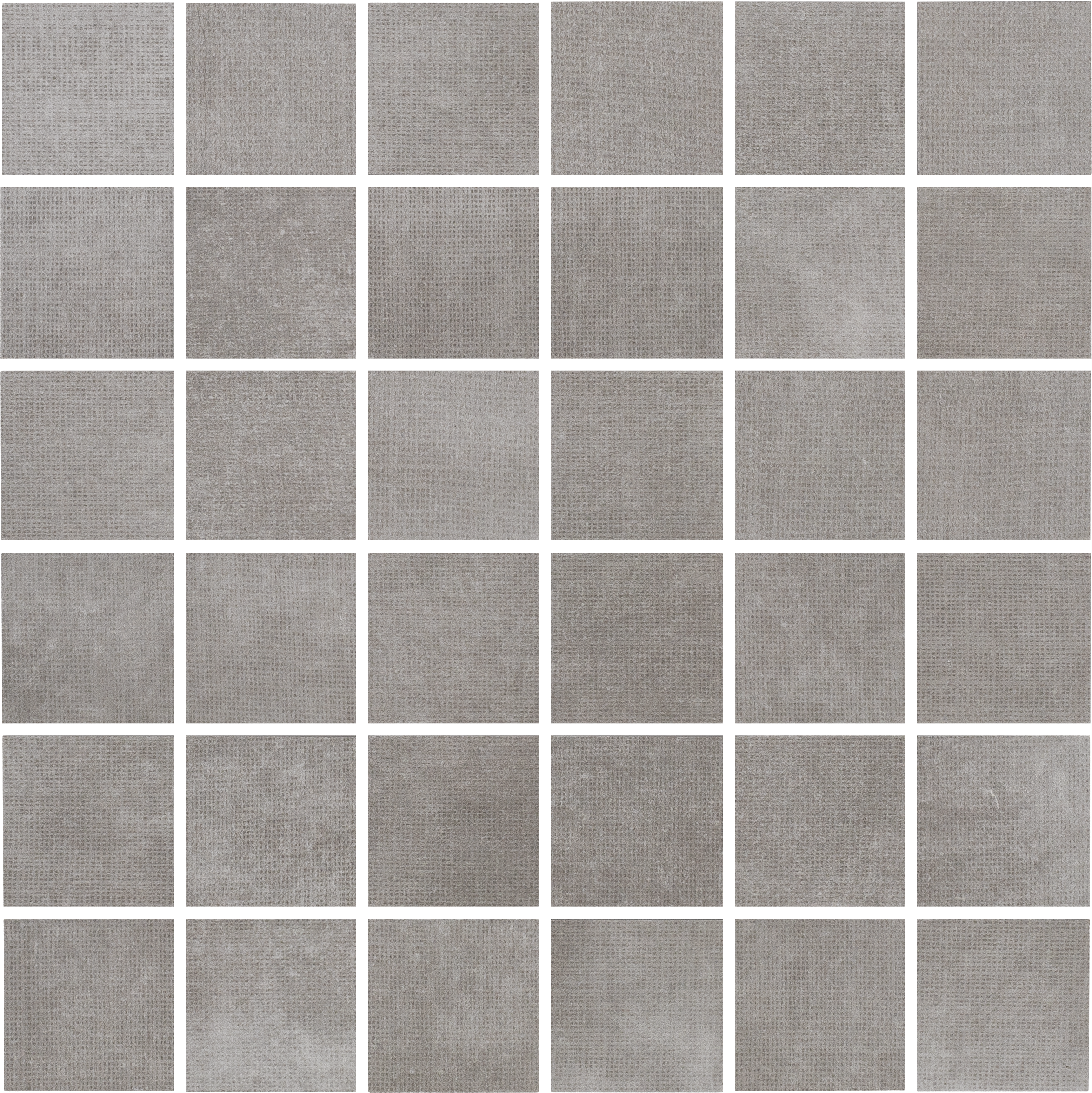 SYMPHONIC SILHOUETTES: Slate Sonata Straight Stack 2X2 Mosaic (12"x12"x8-mm | natural | rectified)