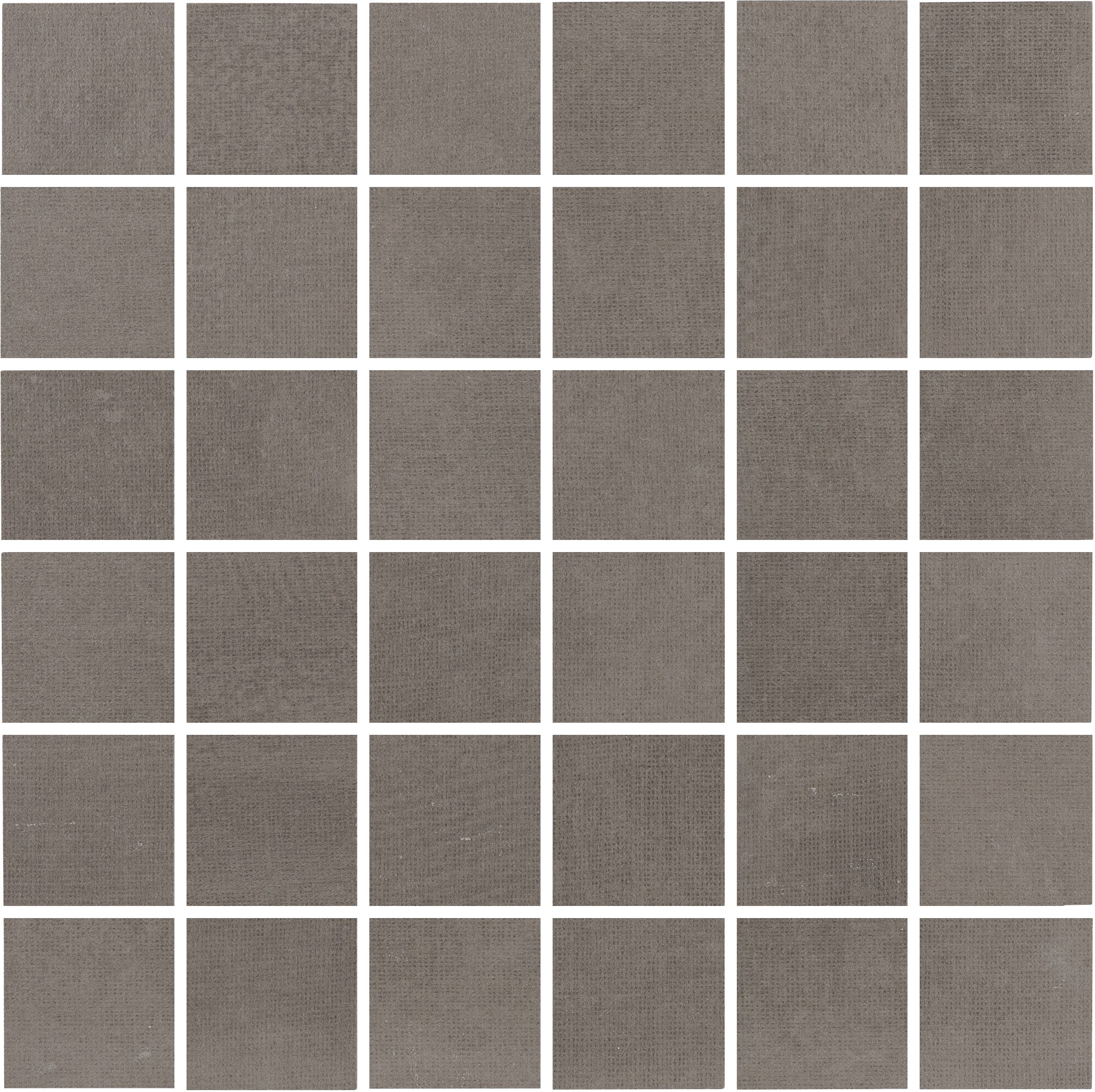 SYMPHONIC SILHOUETTES: Charcoal Cadence Straight Stack 2X2 Mosaic (12"x12"x8-mm | natural | rectified)
