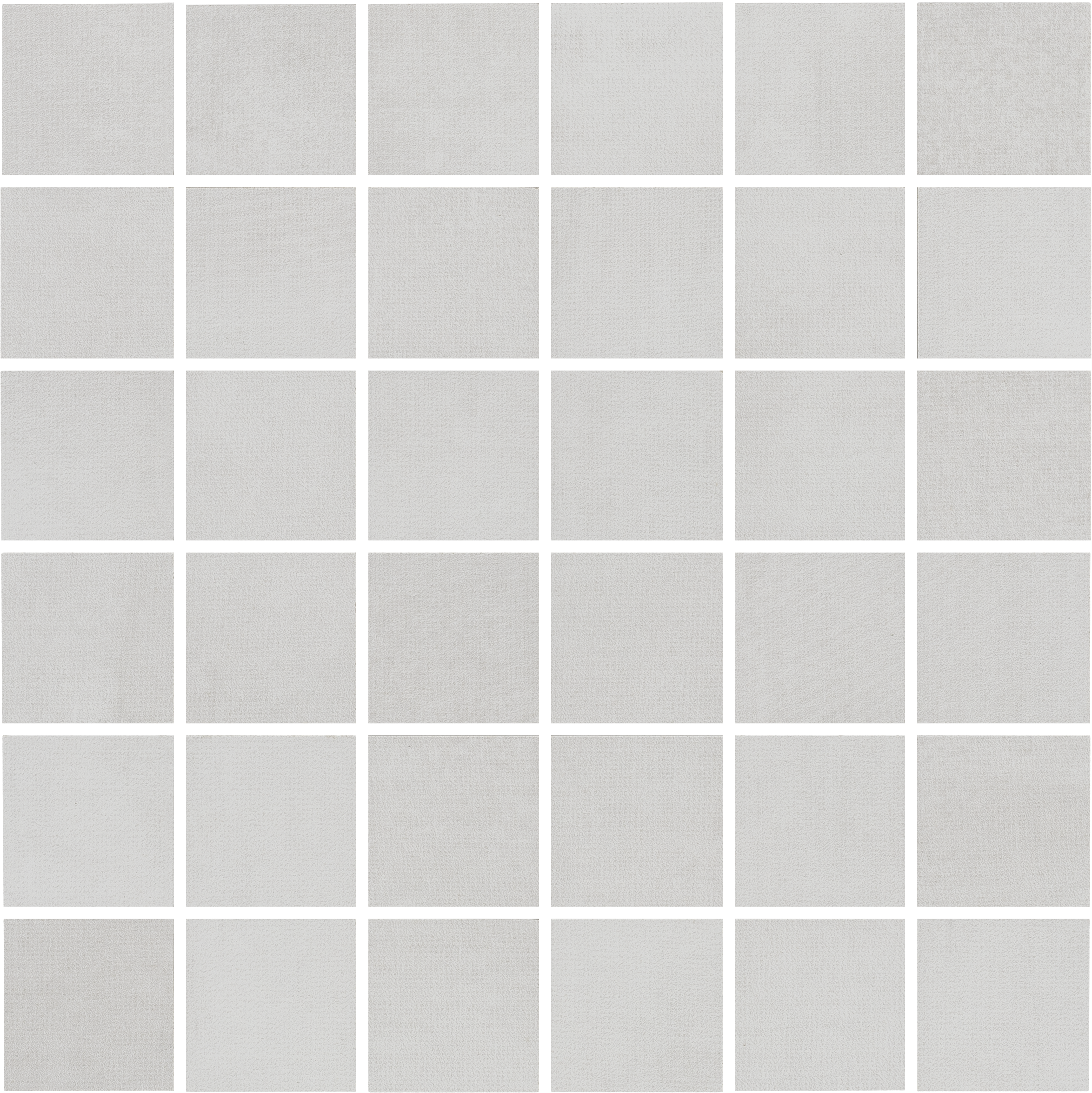 SYMPHONIC SILHOUETTES: Ivory Improv Straight Stack 2X2 Mosaic (12"x12"x8-mm | natural | rectified)