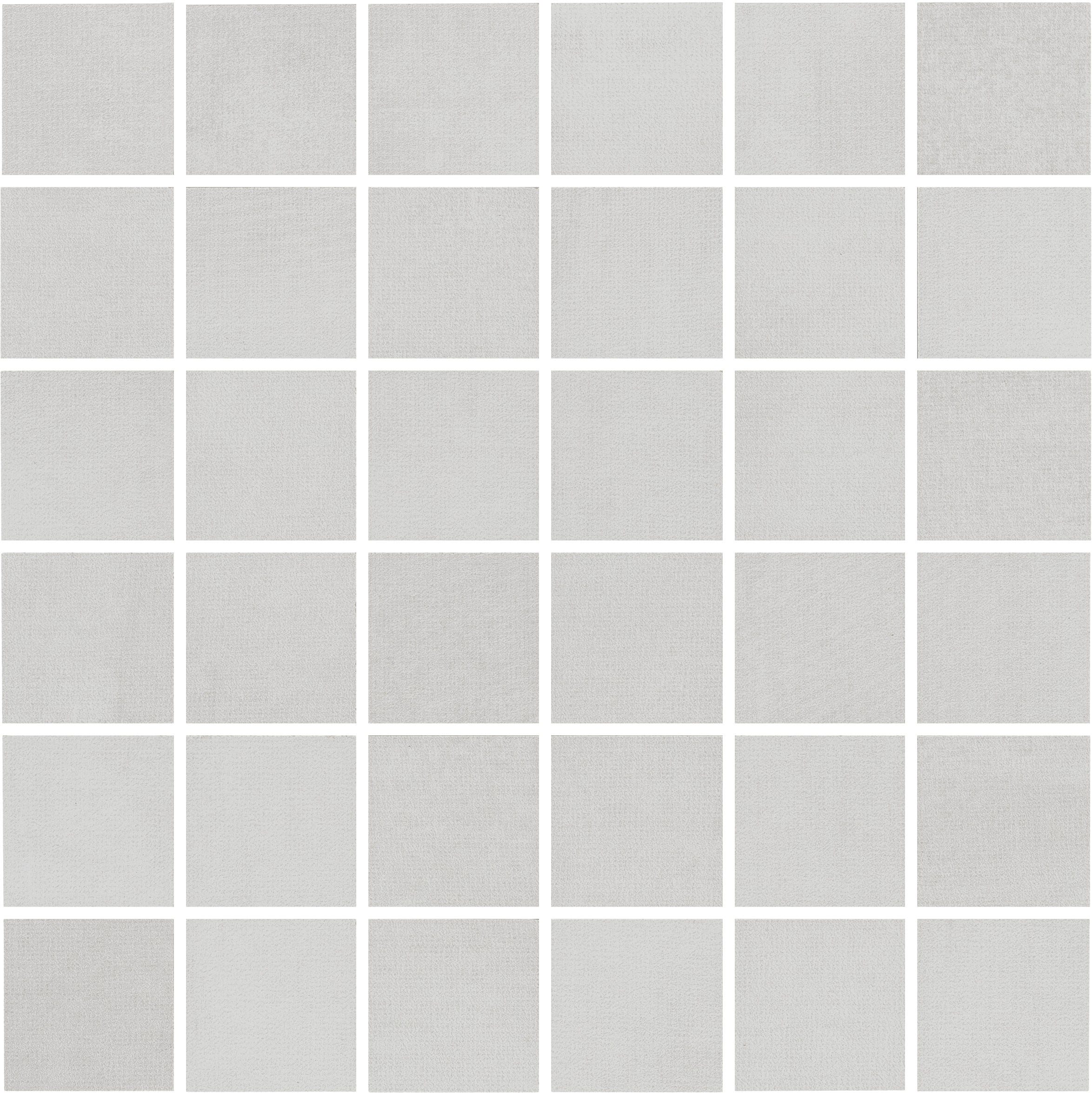 SYMPHONIC SILHOUETTES: Ivory Improv Straight Stack 2X2 Mosaic (12"x12"x8-mm | natural | rectified)