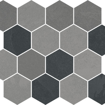 Multicolor tile and surface collection