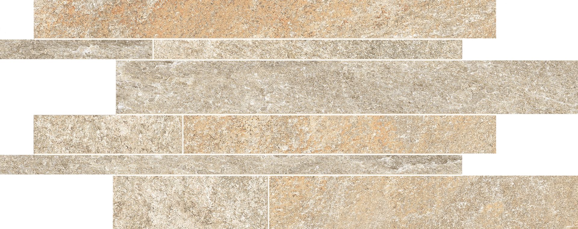 Oros Stone Sand porcelain decorative accent tile by Emil, naturale finish. Premium Italian porcelain for floors and walls.