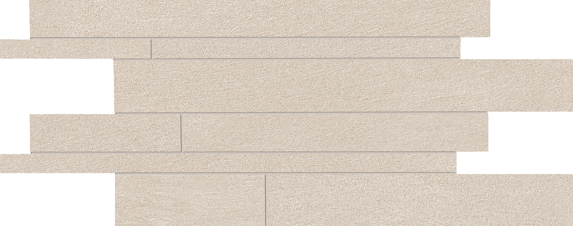 Stone Talk Sand porcelain decorative accent tile by Emil, naturale finish, 11 13/16"x23 5/8"x9.5-mm size. Premium Italian porcelain for floors and walls.