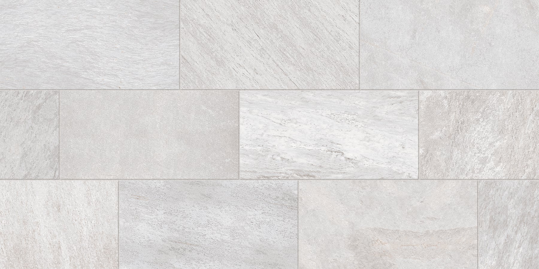 QUARTZ: White Paving Tile (24"x48"x20-mm | grip)