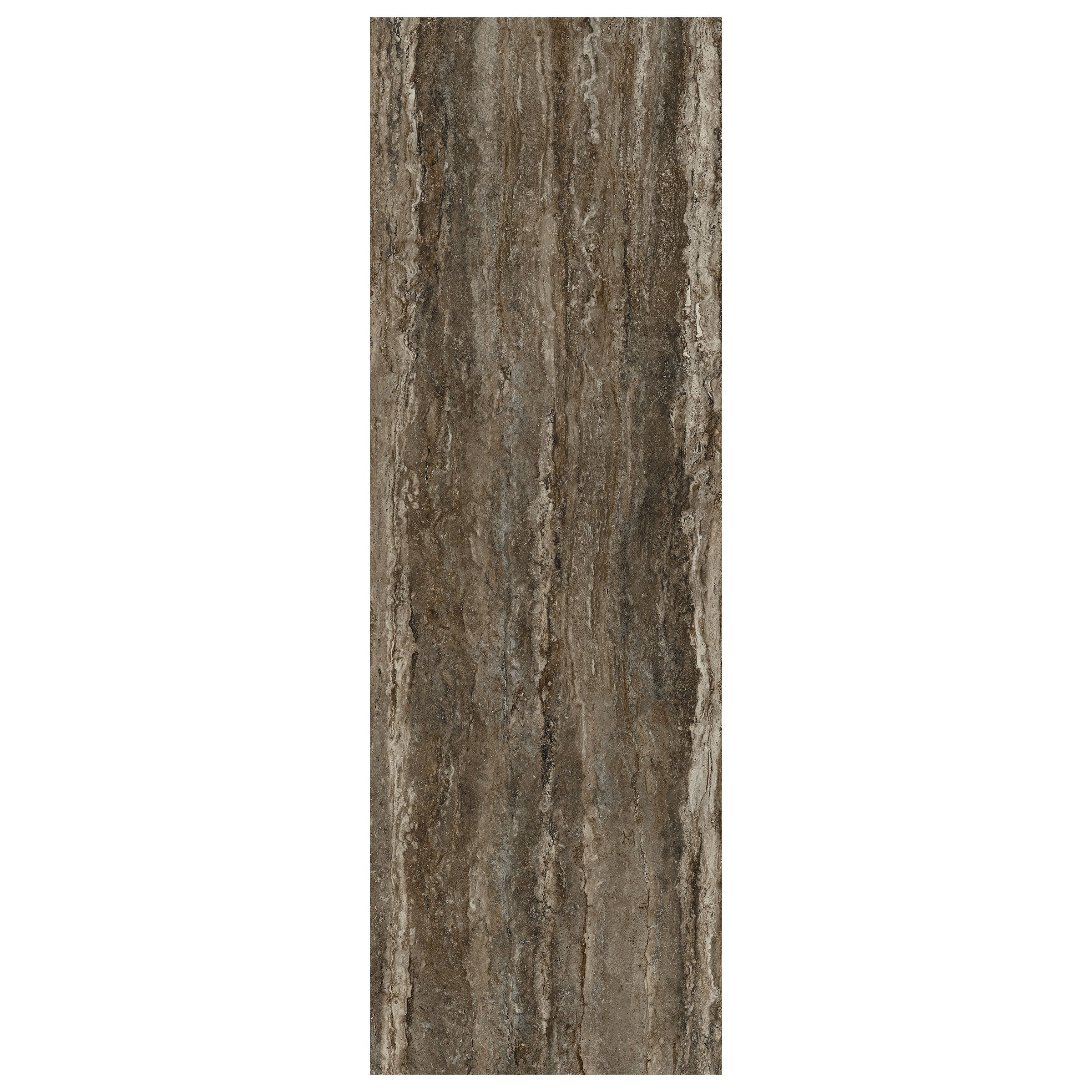 TRAVERTINE: Titanium Shark Nose Prefab Slab (32"x96"x12mm | matte)
