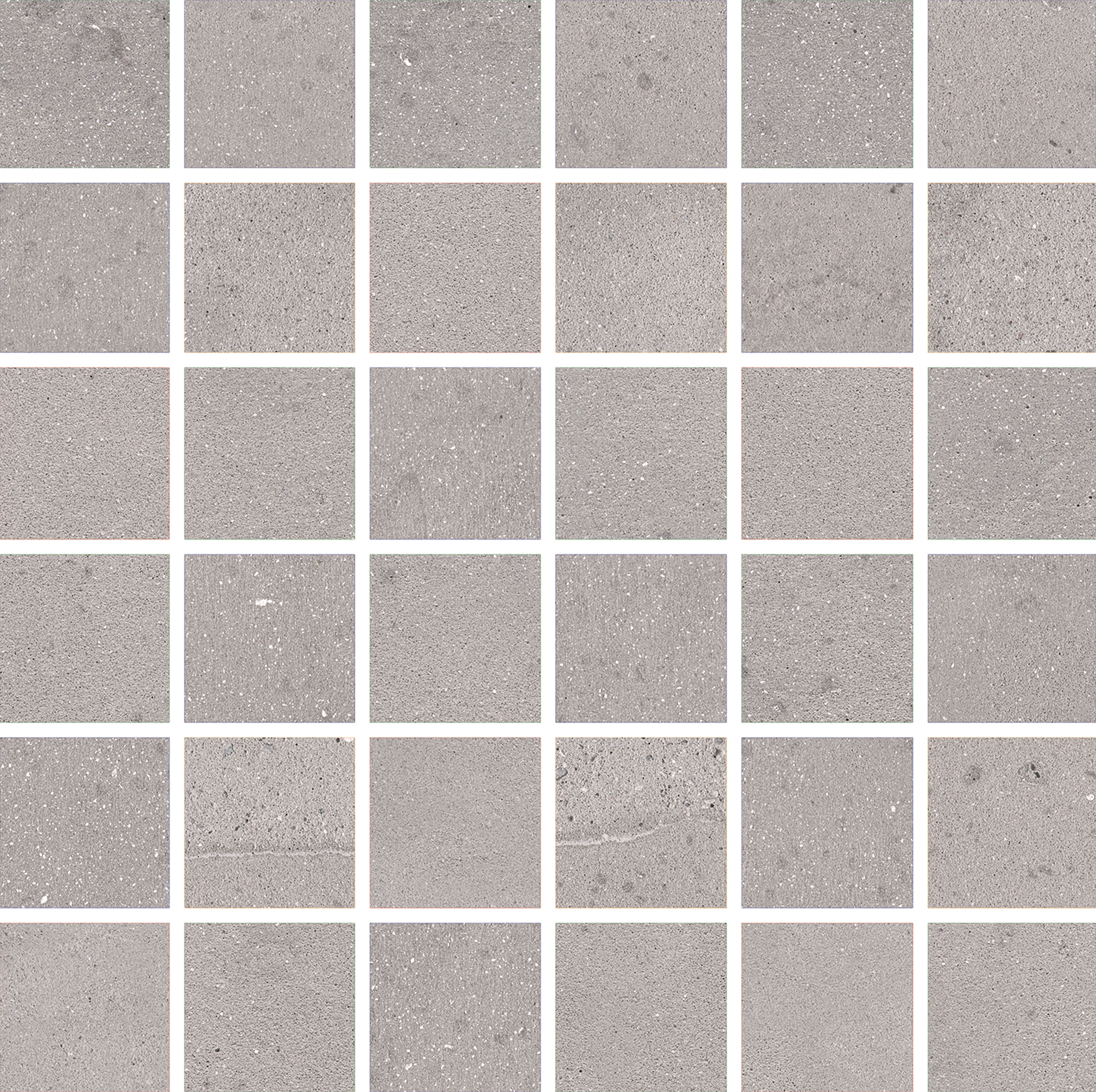 VENETIAN VISTA: Serenissima Squall Straight Stack 2X2 Mosaic (12"x12"x8-mm | natural | rectified)