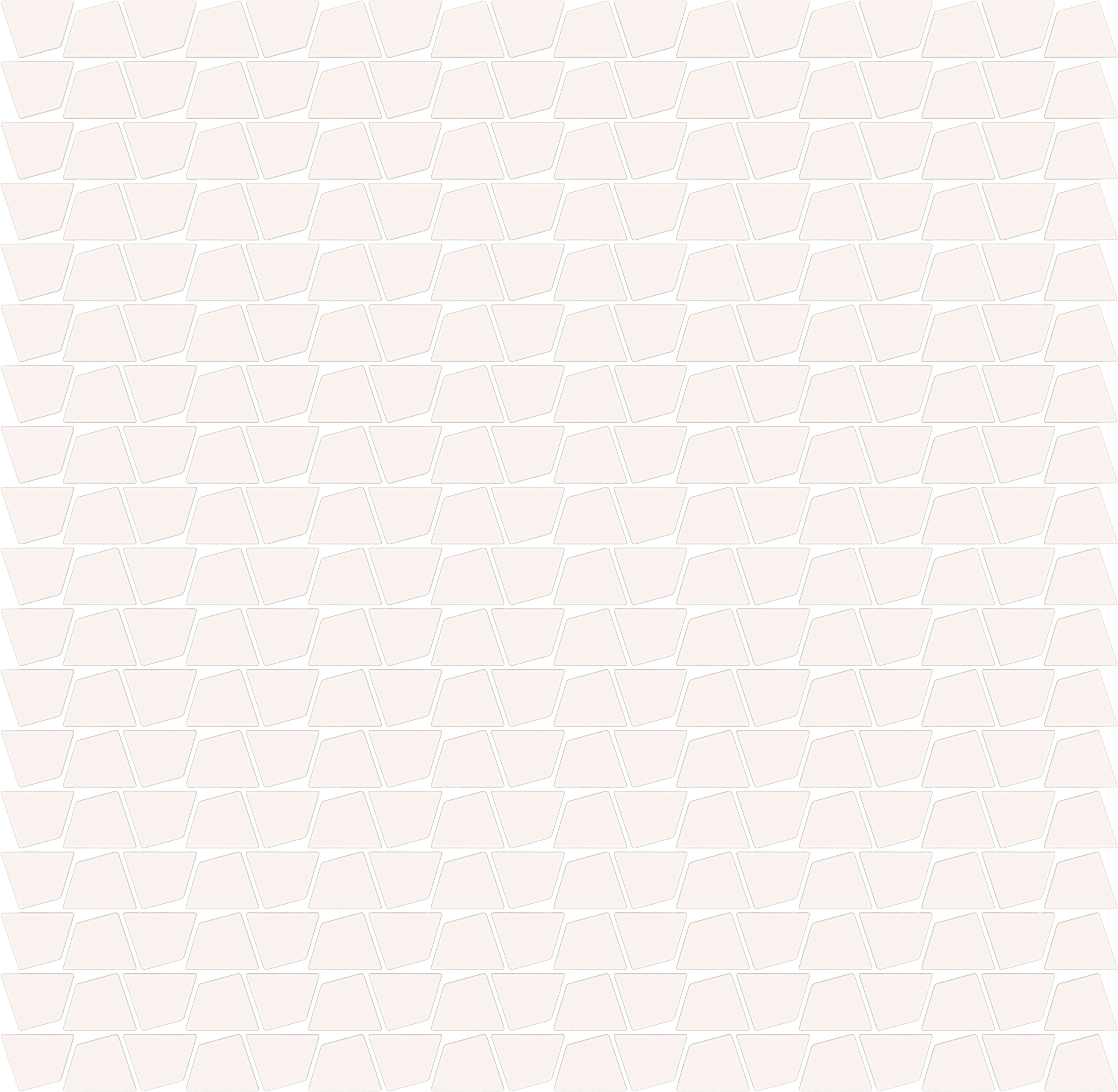 CADENCE GLASS: Crescendo White Irregular Stack Mosaic (12"x12"x6-mm | matte | pressed)