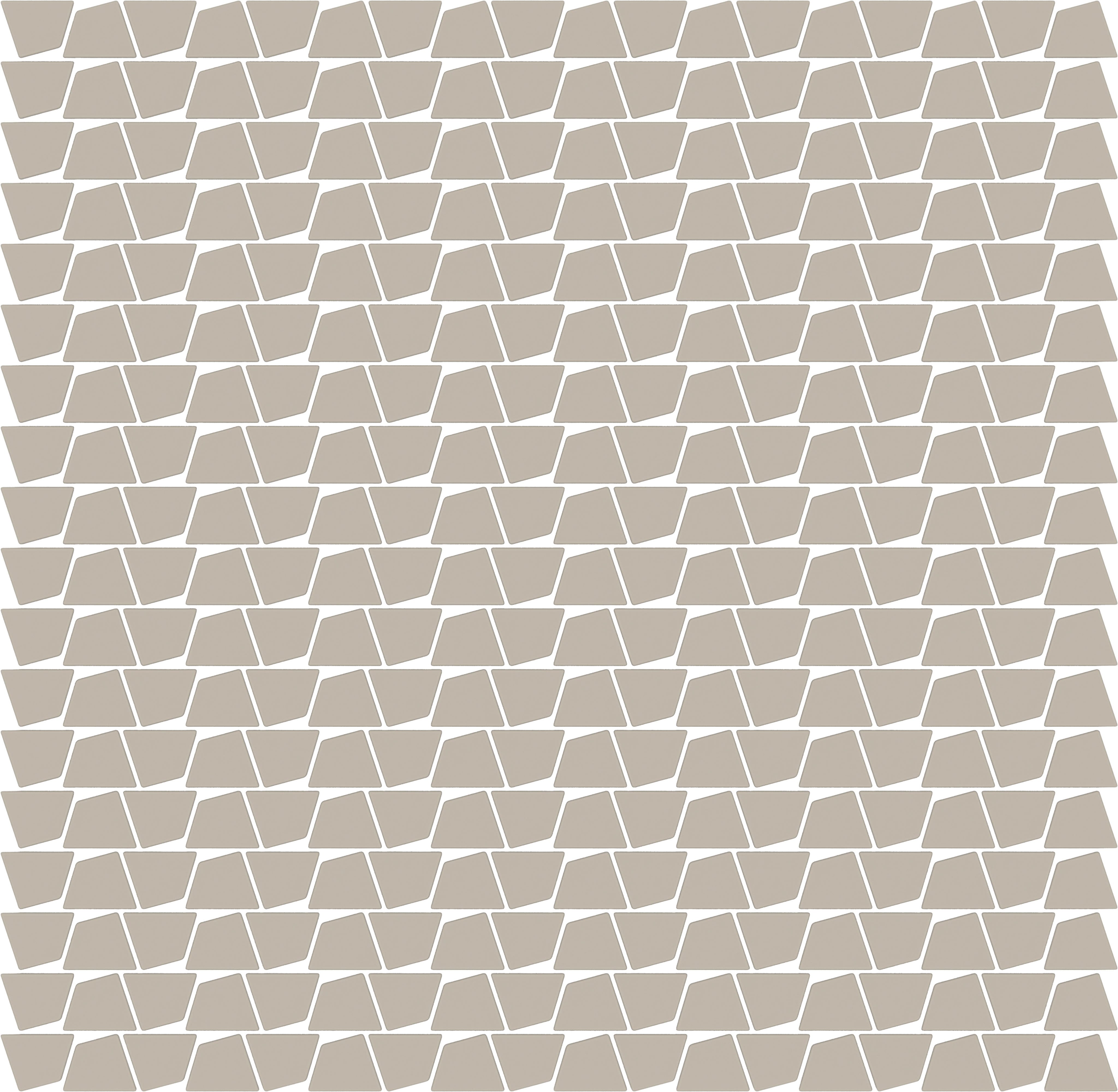 CADENCE GLASS: Barrelhouse Beige Irregular Stack Mosaic (12"x12"x6-mm | matte | pressed)
