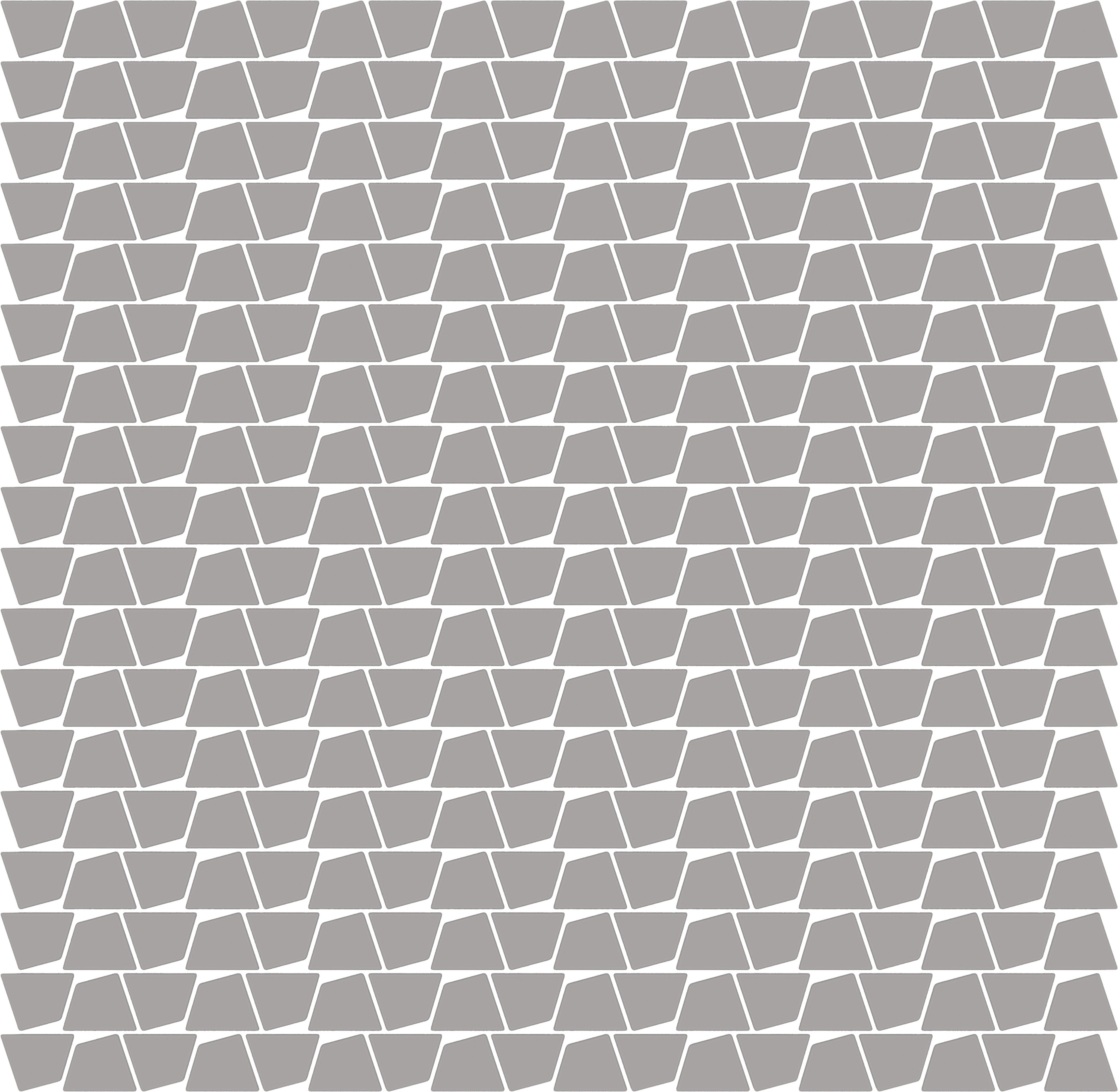 CADENCE GLASS: Steel String Irregular Stack Mosaic (12"x12"x6-mm | matte | pressed)