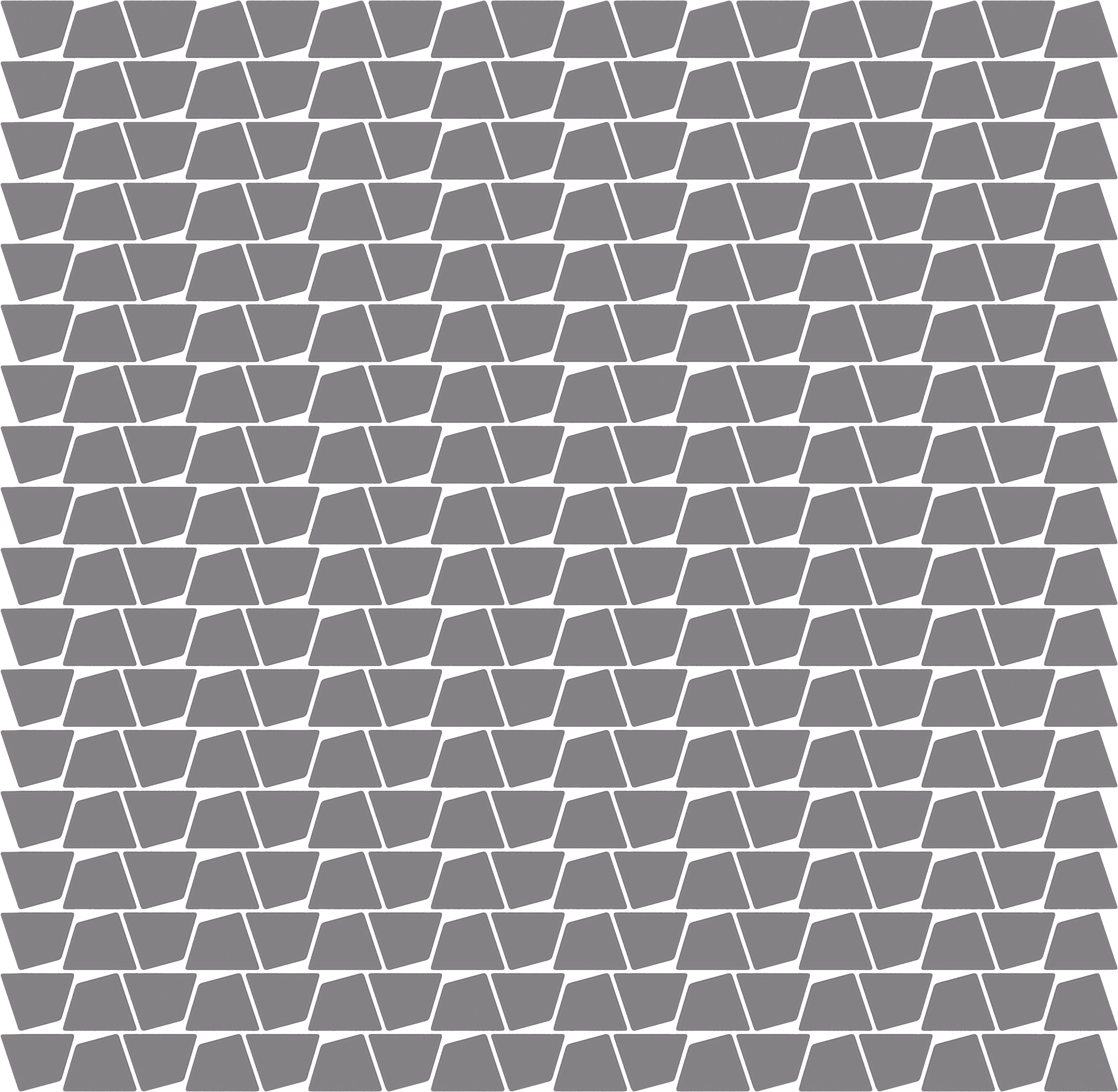 CADENCE GLASS: Smoke Verse Irregular Stack Mosaic (12"x12"x6-mm | matte | pressed)