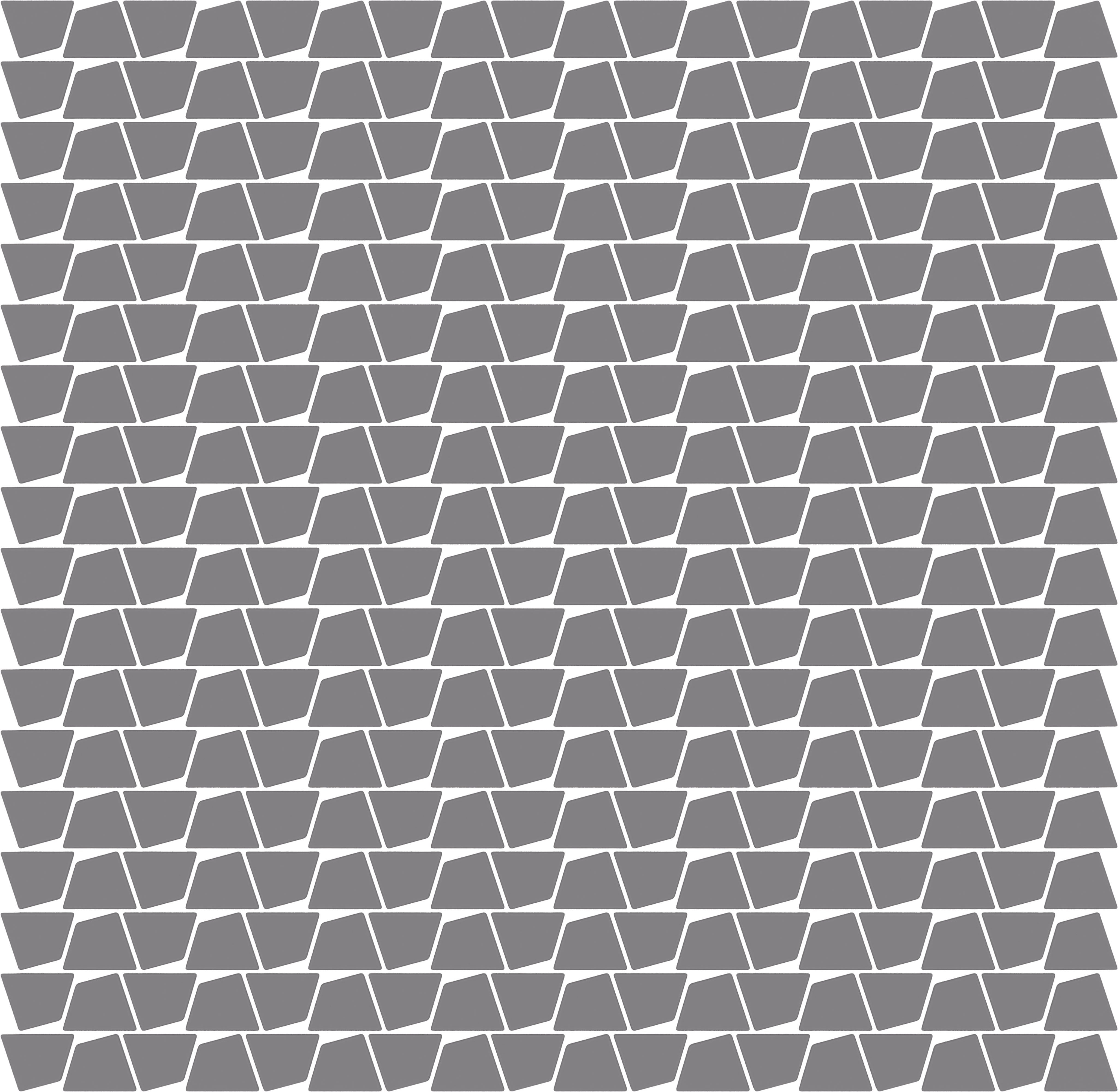 CADENCE GLASS: Smoke Verse Irregular Stack Mosaic (12"x12"x6-mm | matte | pressed)