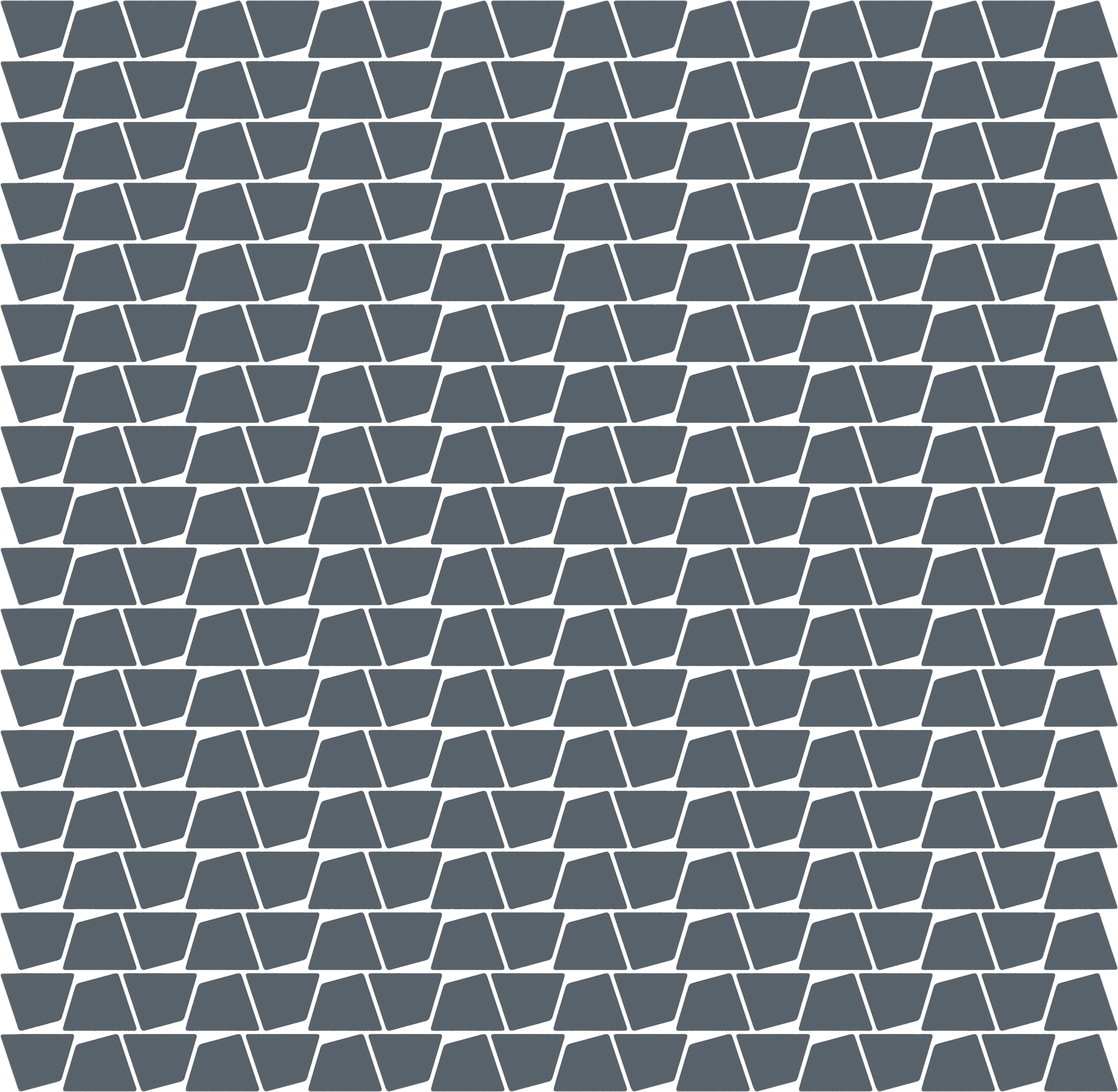 CADENCE GLASS: Twilight Groove Irregular Stack Mosaic (12"x12"x6-mm | matte | pressed)