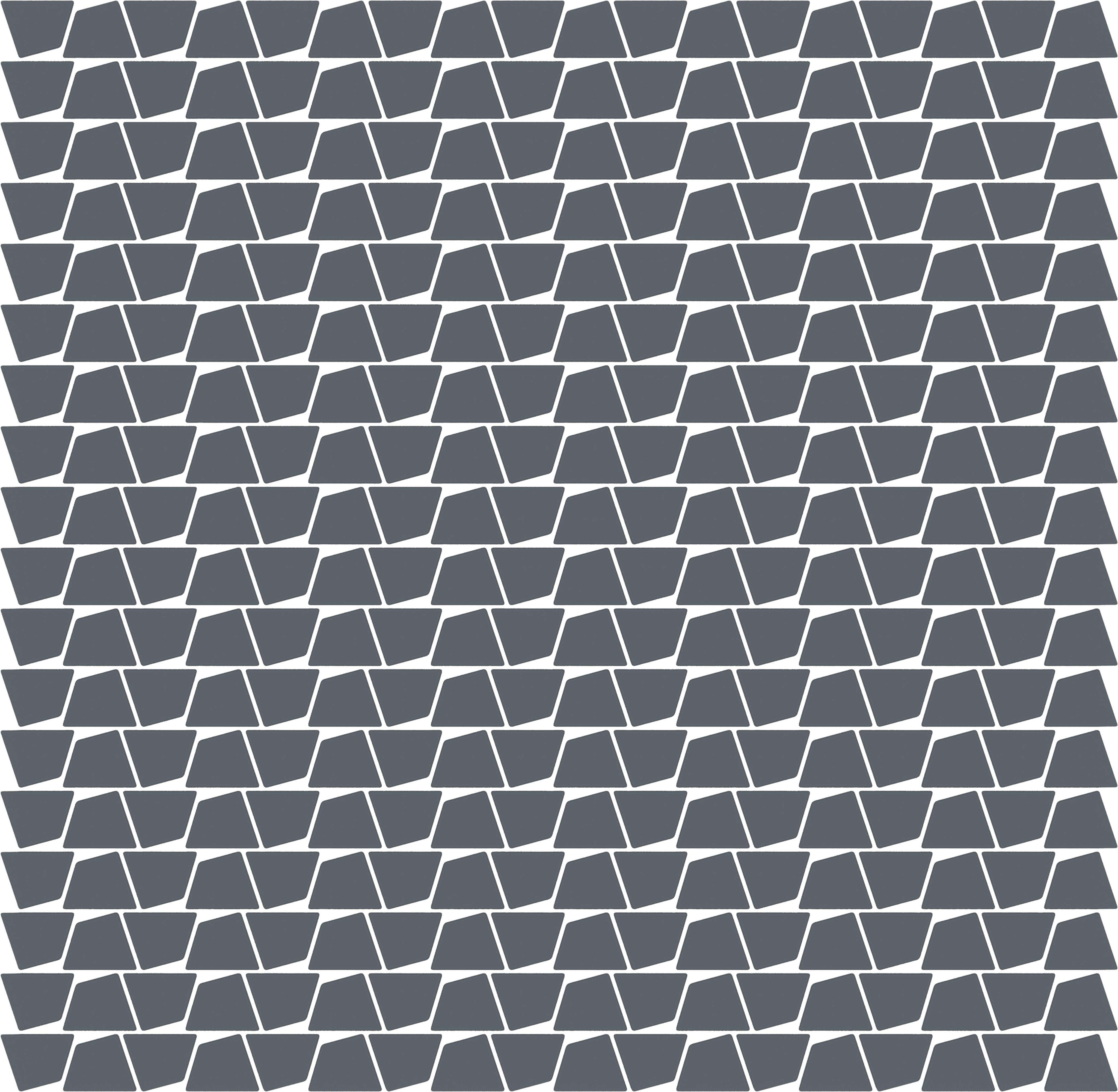 CADENCE GLASS: Twilight Groove Irregular Stack Mosaic (12"x12"x6-mm | matte | pressed)