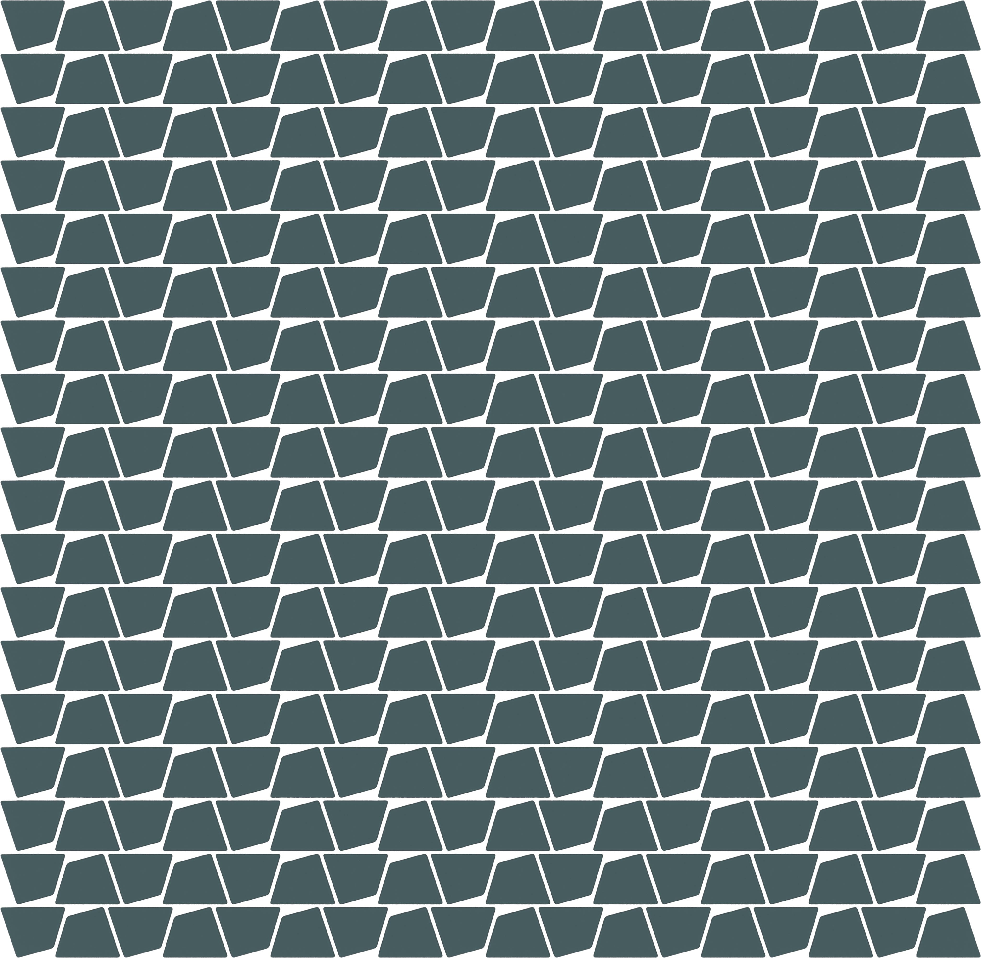 CADENCE GLASS: River Harmony Irregular Stack Mosaic (12"x12"x6-mm | matte | pressed)
