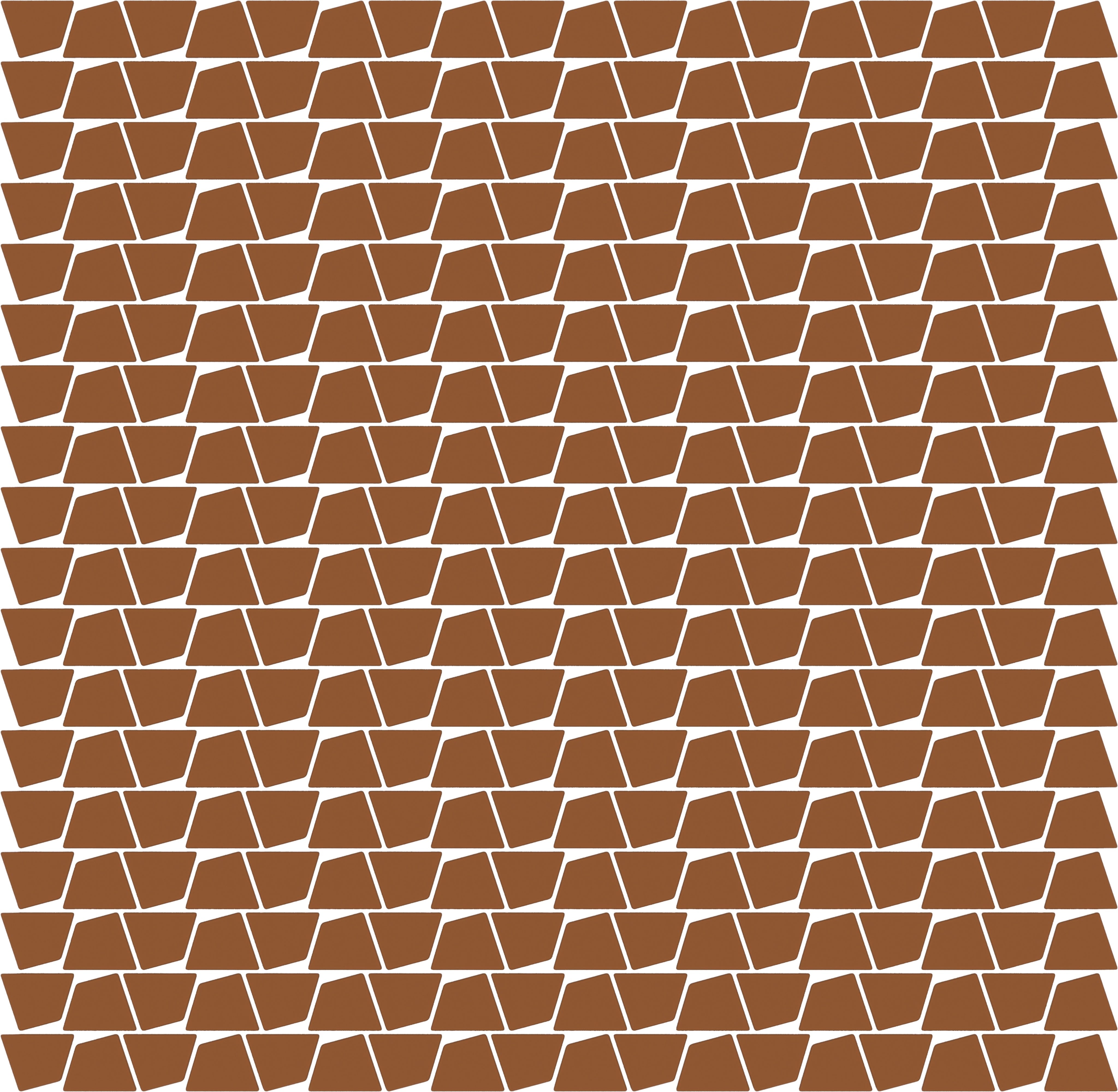 CADENCE GLASS: Sunset Riff Irregular Stack Mosaic (12"x12"x6-mm | matte | pressed)