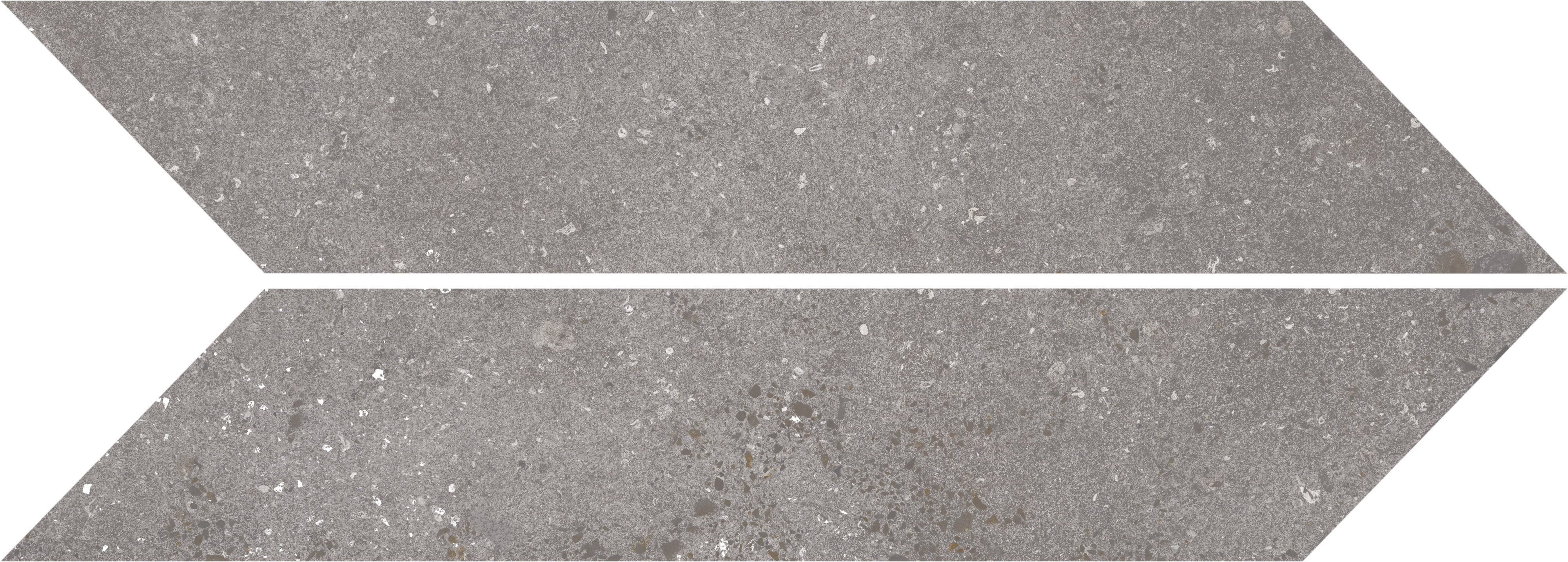 ETHEREAL ELEMENTS: Terra Harmony Chevron Mosaic (2 1/2"x15"x8-mm | natural | rectified)