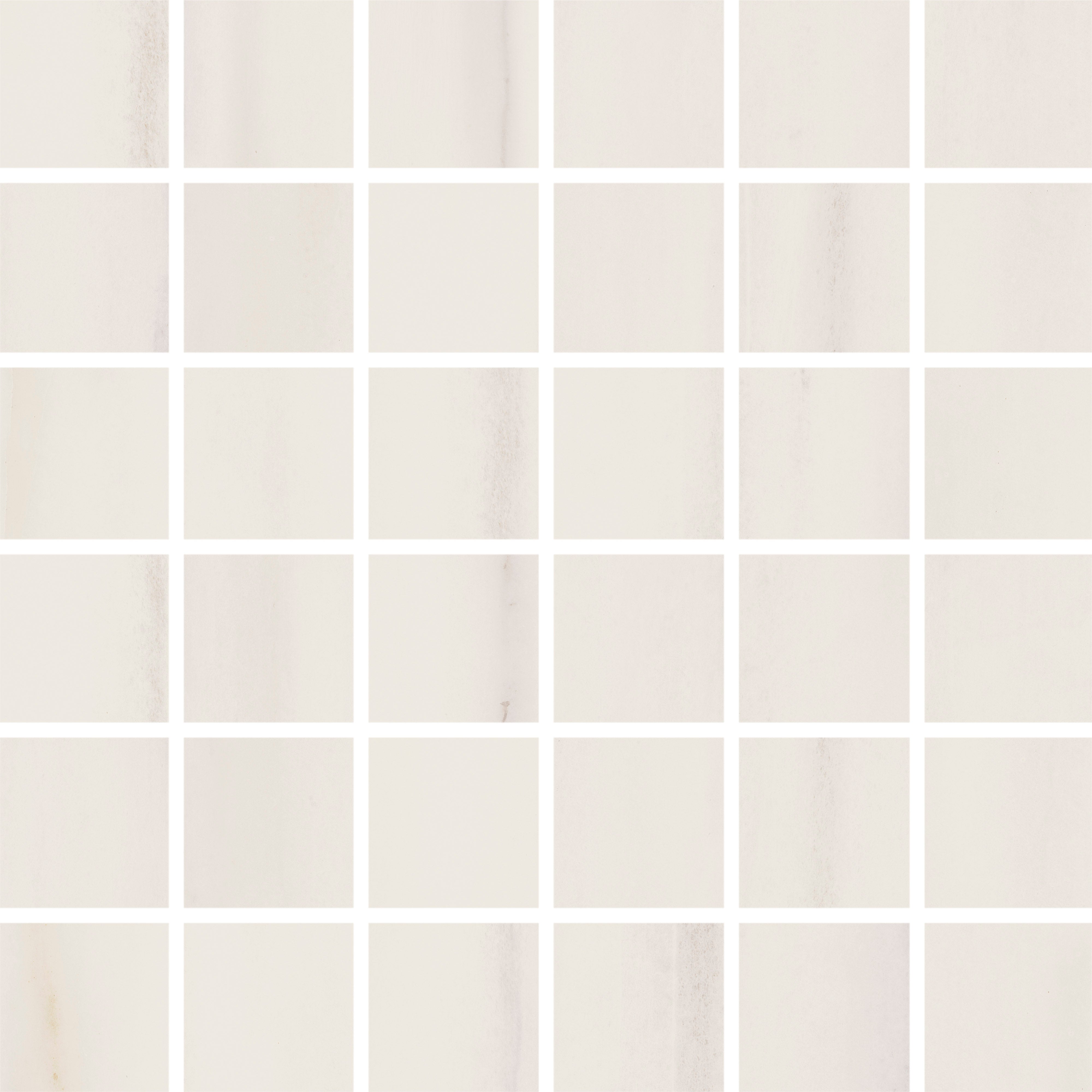 NORDIC REVERIE: Polar Veil Straight Stack 2X2 Mosaic (12"x12"x8-mm | natural | rectified)