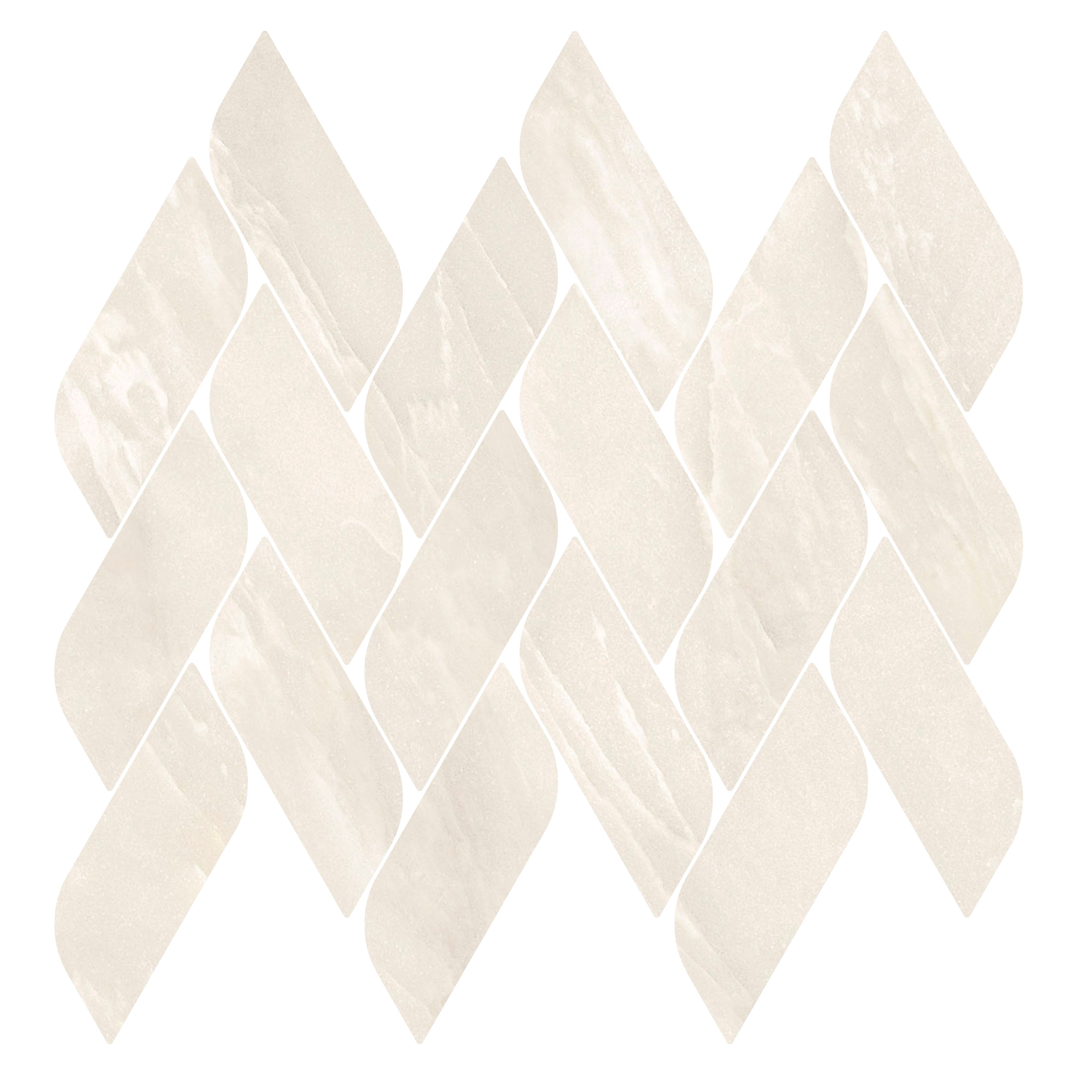 OBSIDIAN OPULENCE: Ebony Enigma Herringbone 1X4 Mosaic (10"x11"x8-mm | polished | rectified)