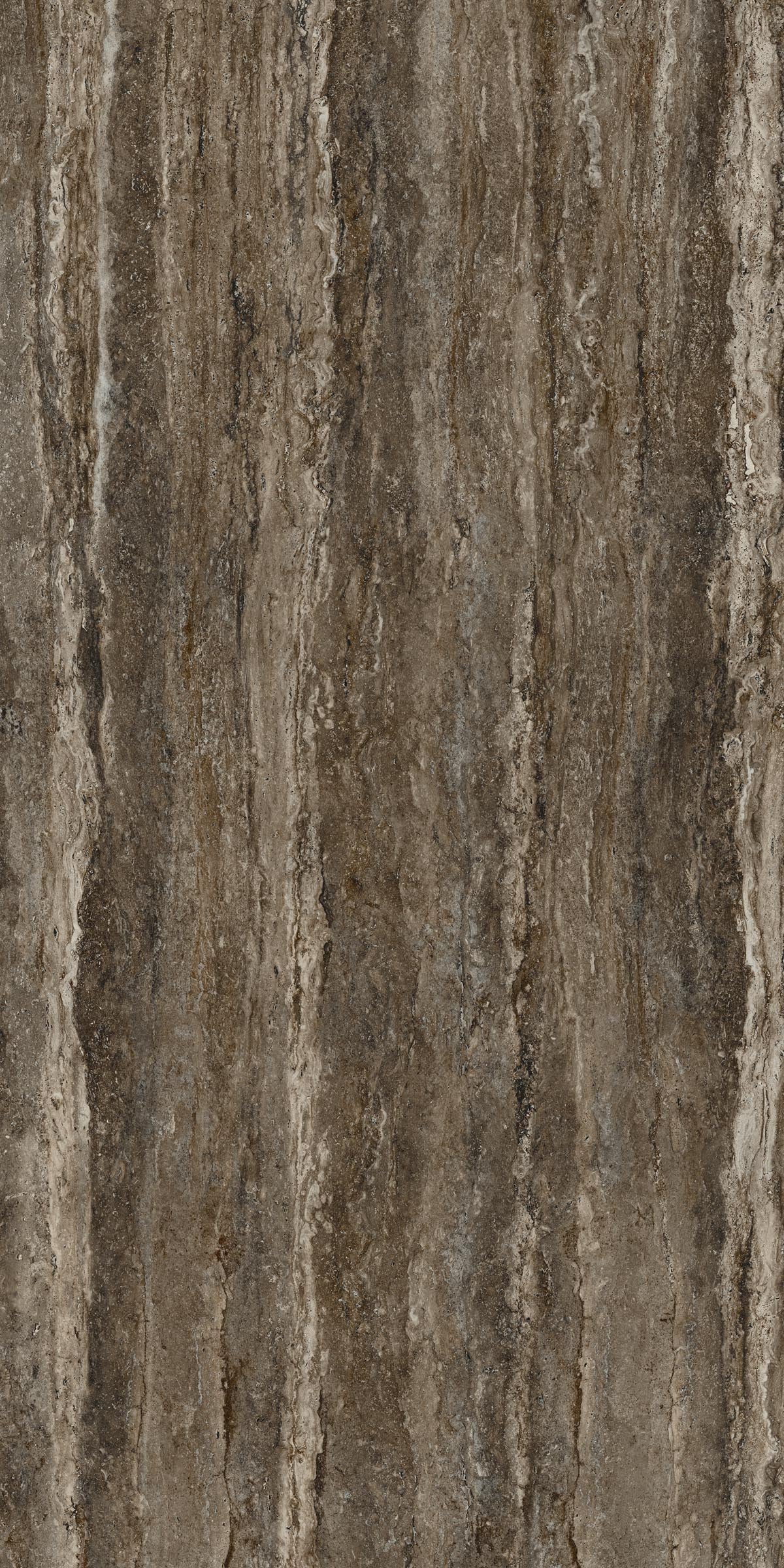 TRAVERTINE: Titanium Bullnose (12"x24"x20-mm | grip)
