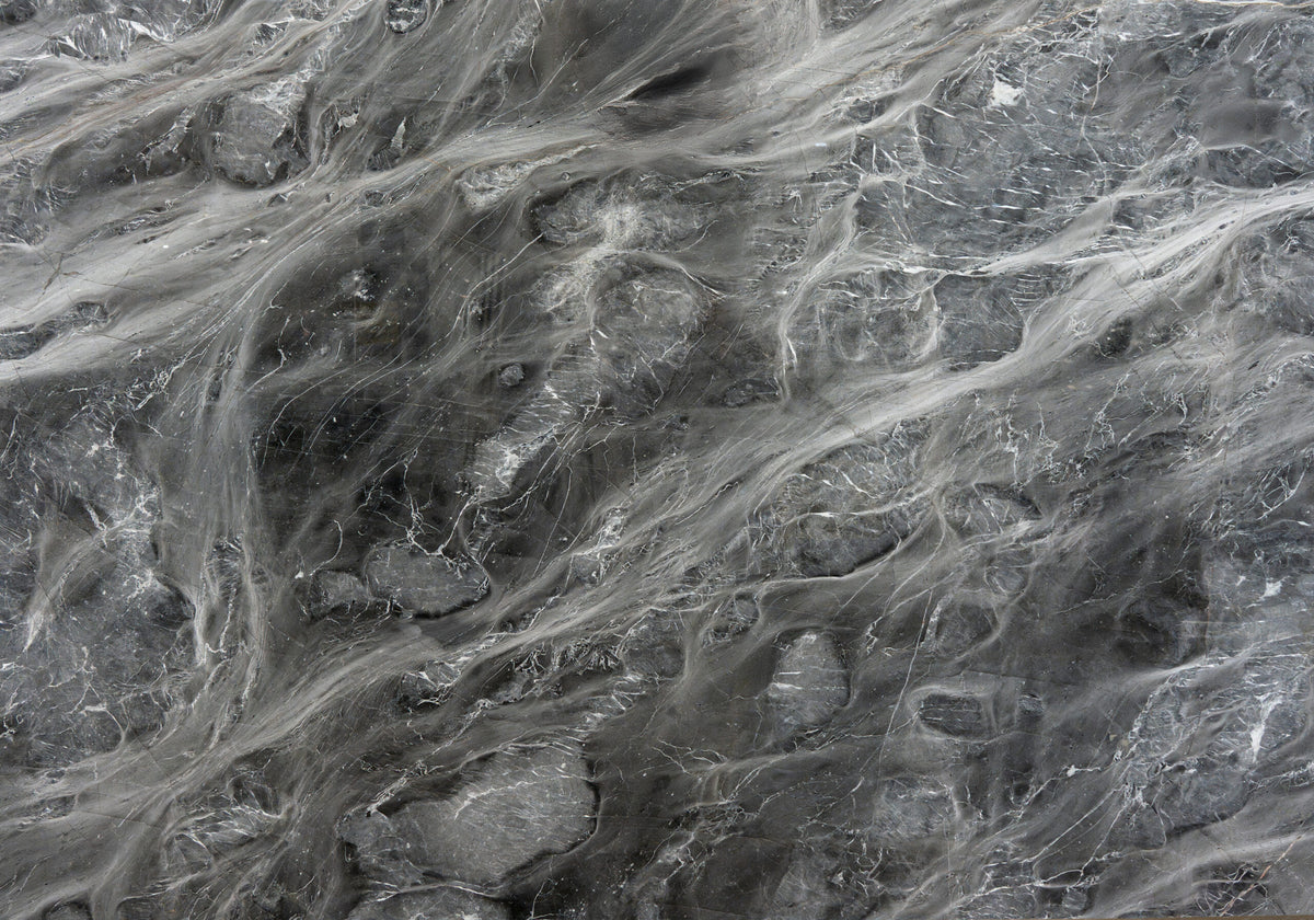 Marble Slabs Grigio Monet marble slabs, top-down product view. Premium marble for floors and walls.