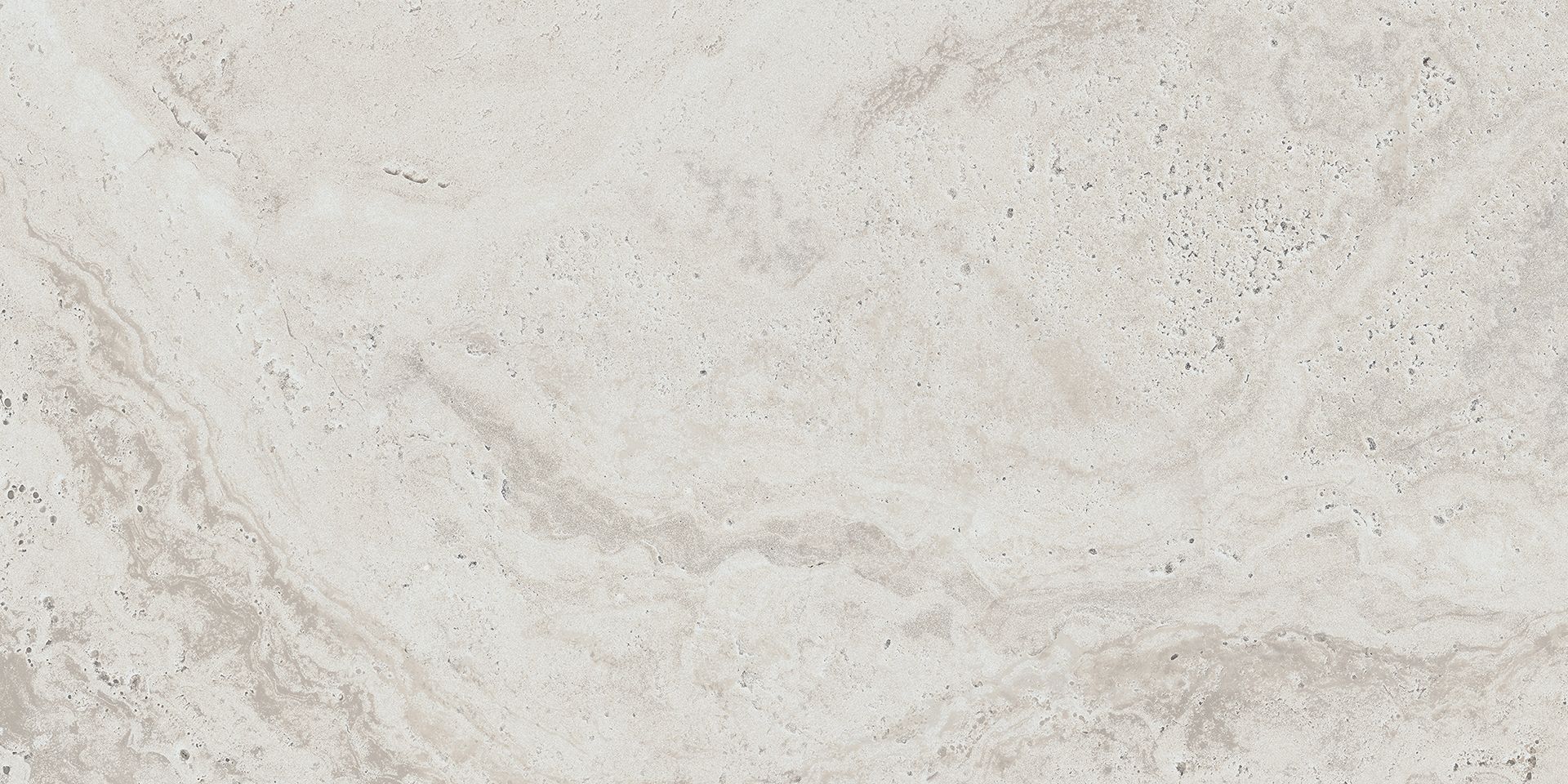 Unique Travertine Silver porcelain field tile by Emil, tecnica finish, 23 5/8"x47 1/4"x9.5-mm size. Premium Italian porcelain for floors and walls.