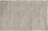 EVER-STONE: Grey Mosaico Stripes X29,9 Porcelain Mosaic (7 5/8"x11 3/4"x9-mm | naturale | rectified)