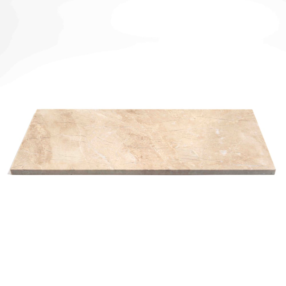 Diana Royal Marble Field Tile (8"×18"×1/2" | honed | straight cut)