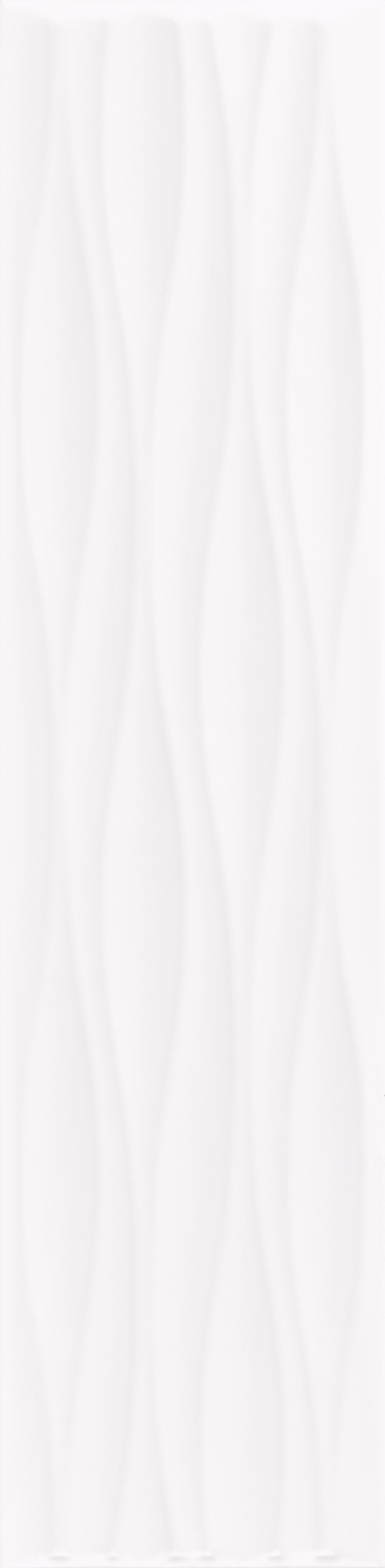VANGUARD VISTA: Polar Panorama Flow Field Tile (4"x16"x7-mm | matte | pressed)