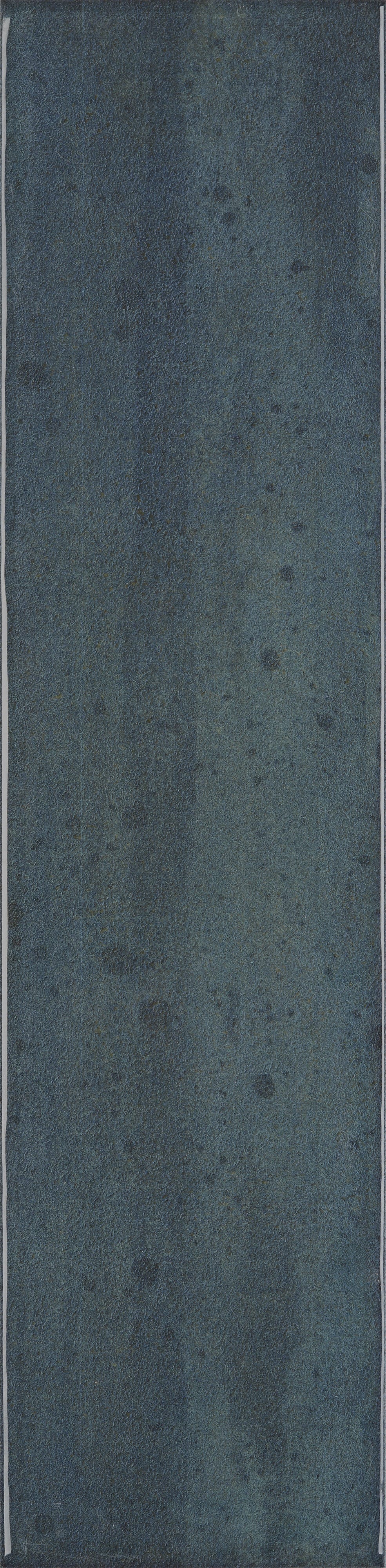 ARTISTIC AQUEOUS: Ultramarine Undertow Field Tile (4"x16"x7-mm | glossy | pressed)