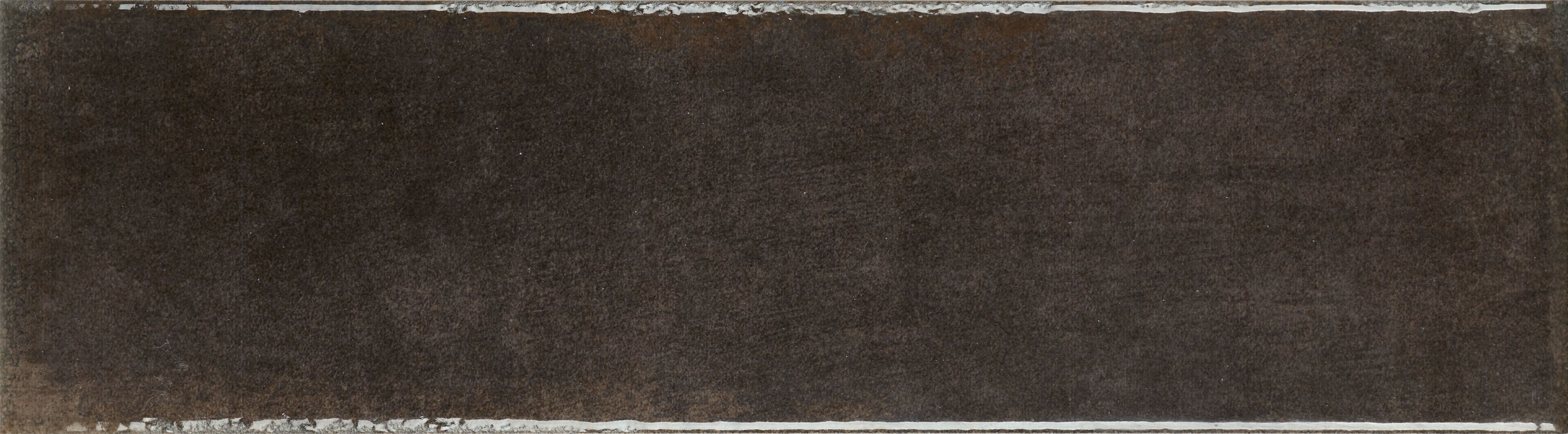 SCULPTED HARMONY: Charcoal Rhythm Field Tile (2 1/2"x9"x9.5-mm | glossy | pressed)