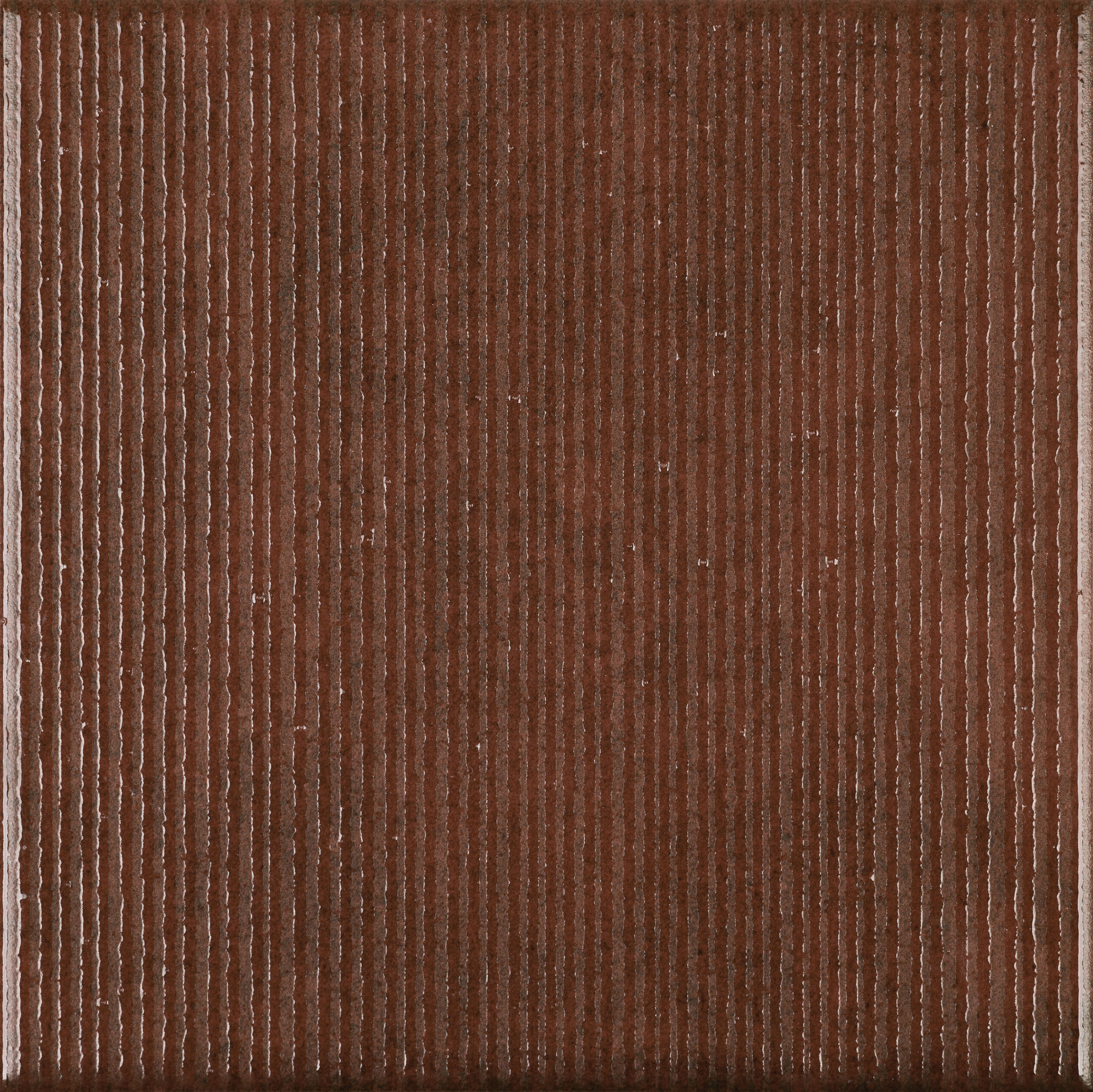 SCULPTED HARMONY: Burgundy Harmony Textured Field Tile (6"x6"x8.6-mm | glossy | pressed)
