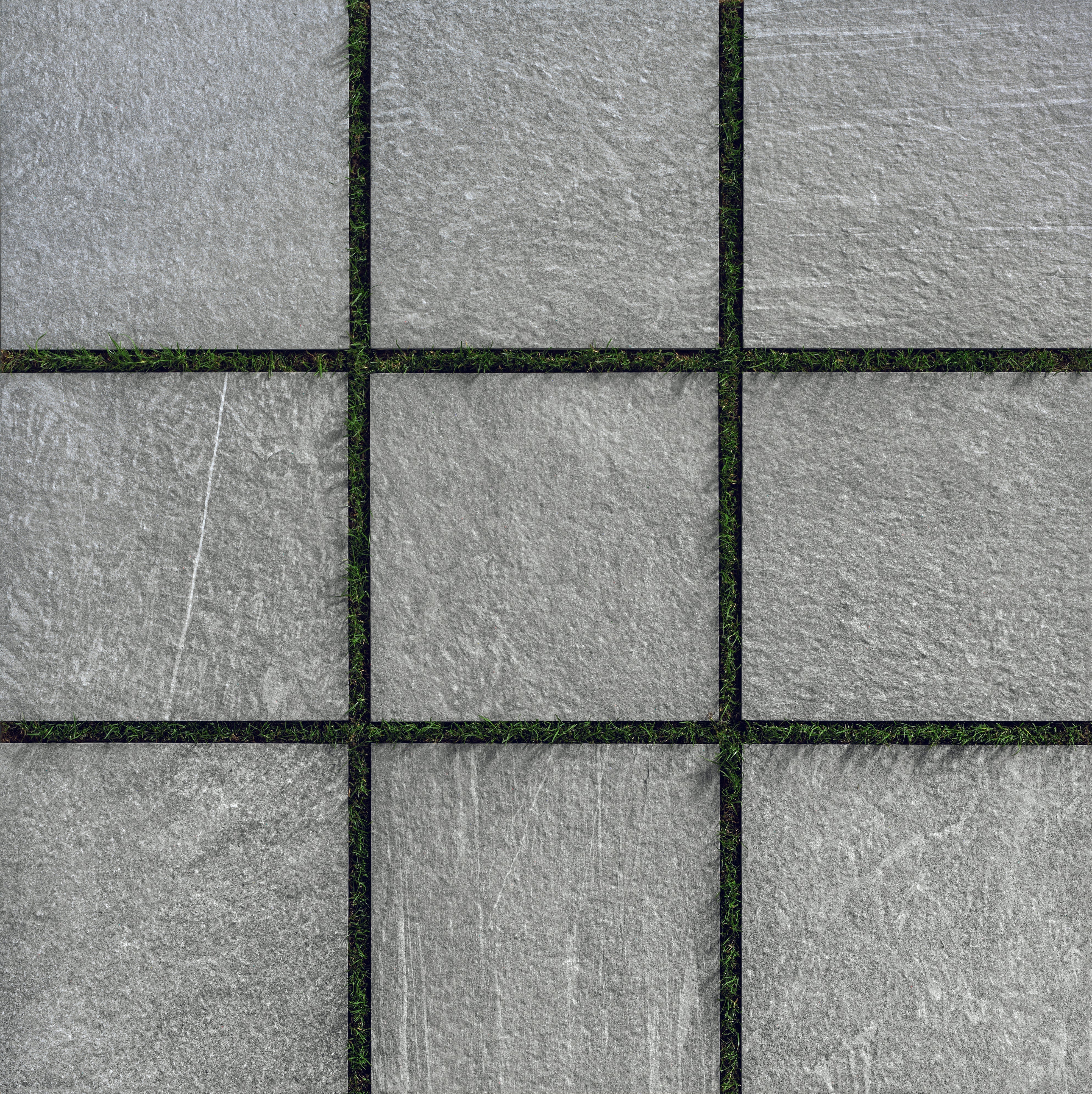 OUTDOOR EARTH: Manhattan Grey Paving Tile (24"x24"x20-mm | grip)