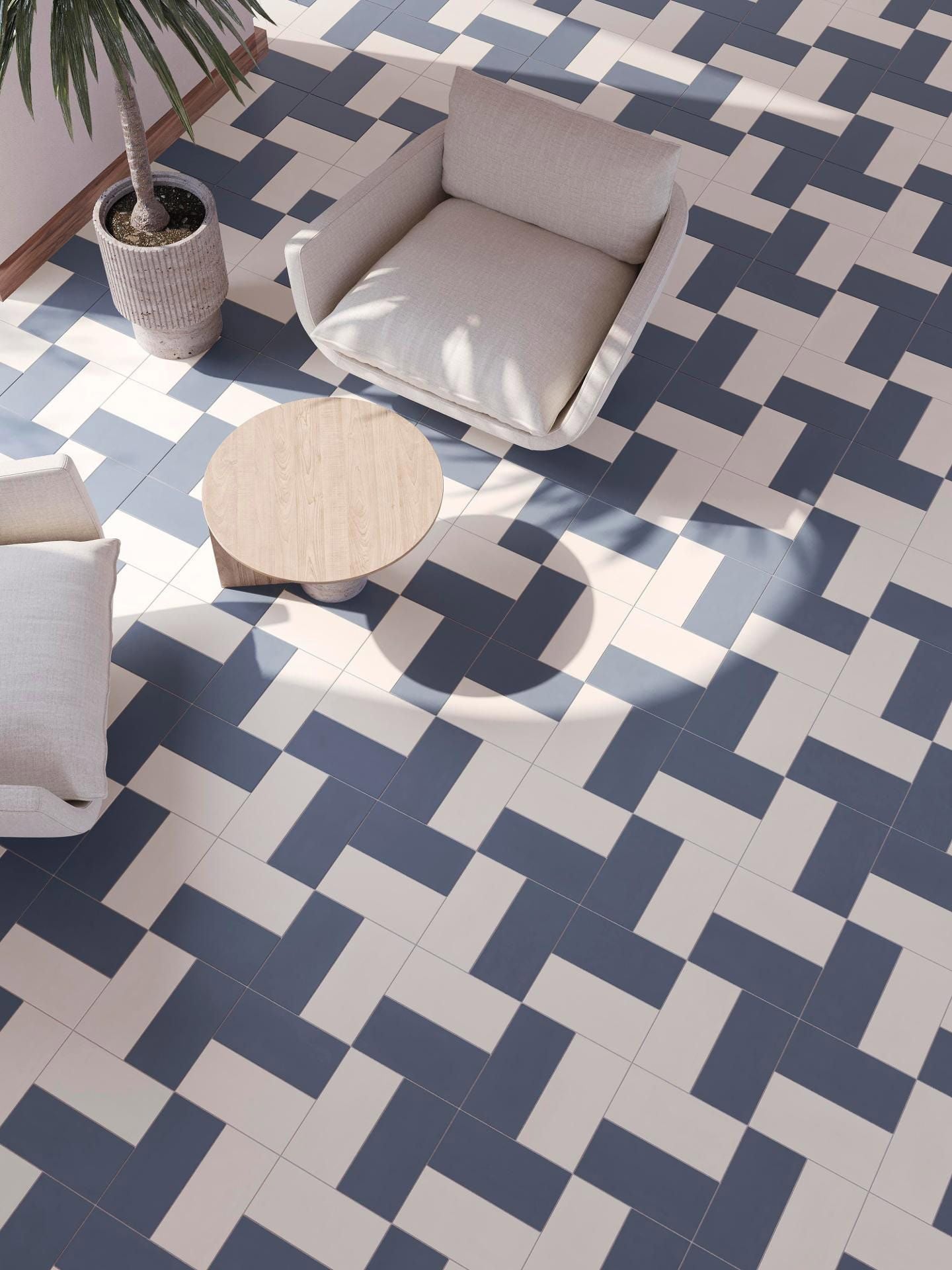 Pigments Pearl Floor Tile (6x12x8.5-mm | matt)