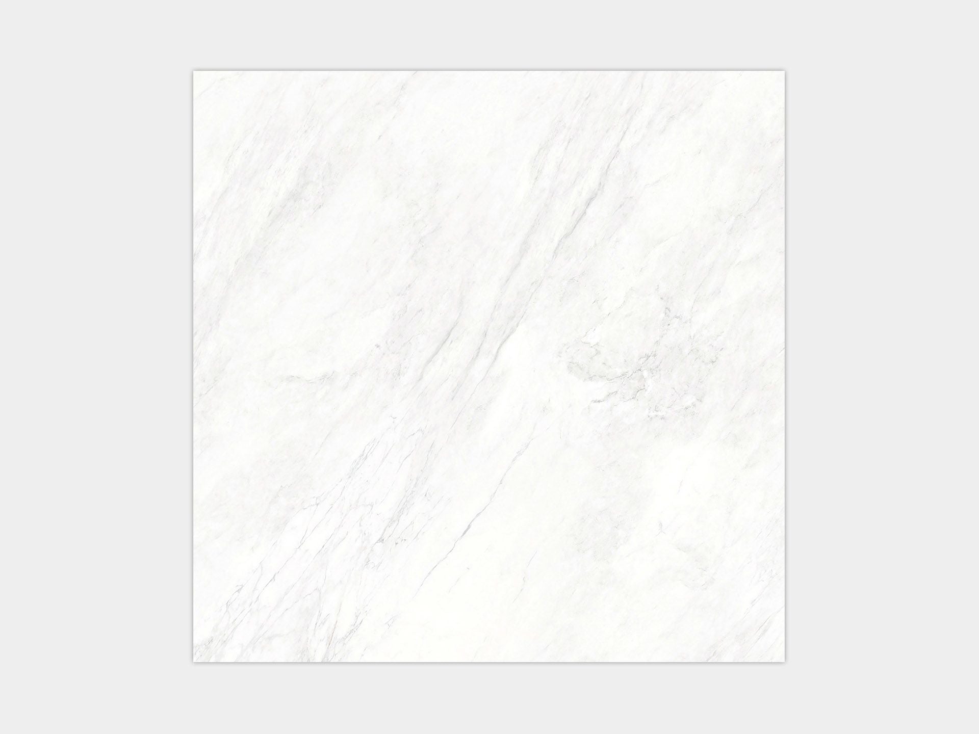 Glem White Floor Tile (47x47x6-mm | polished)