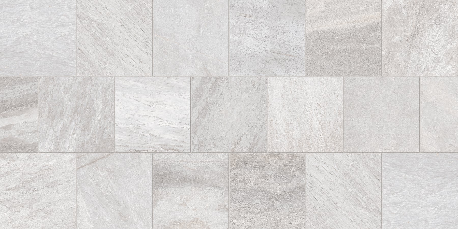 QUARTZ: White Paving Tile (24"x24"x20-mm | grip)