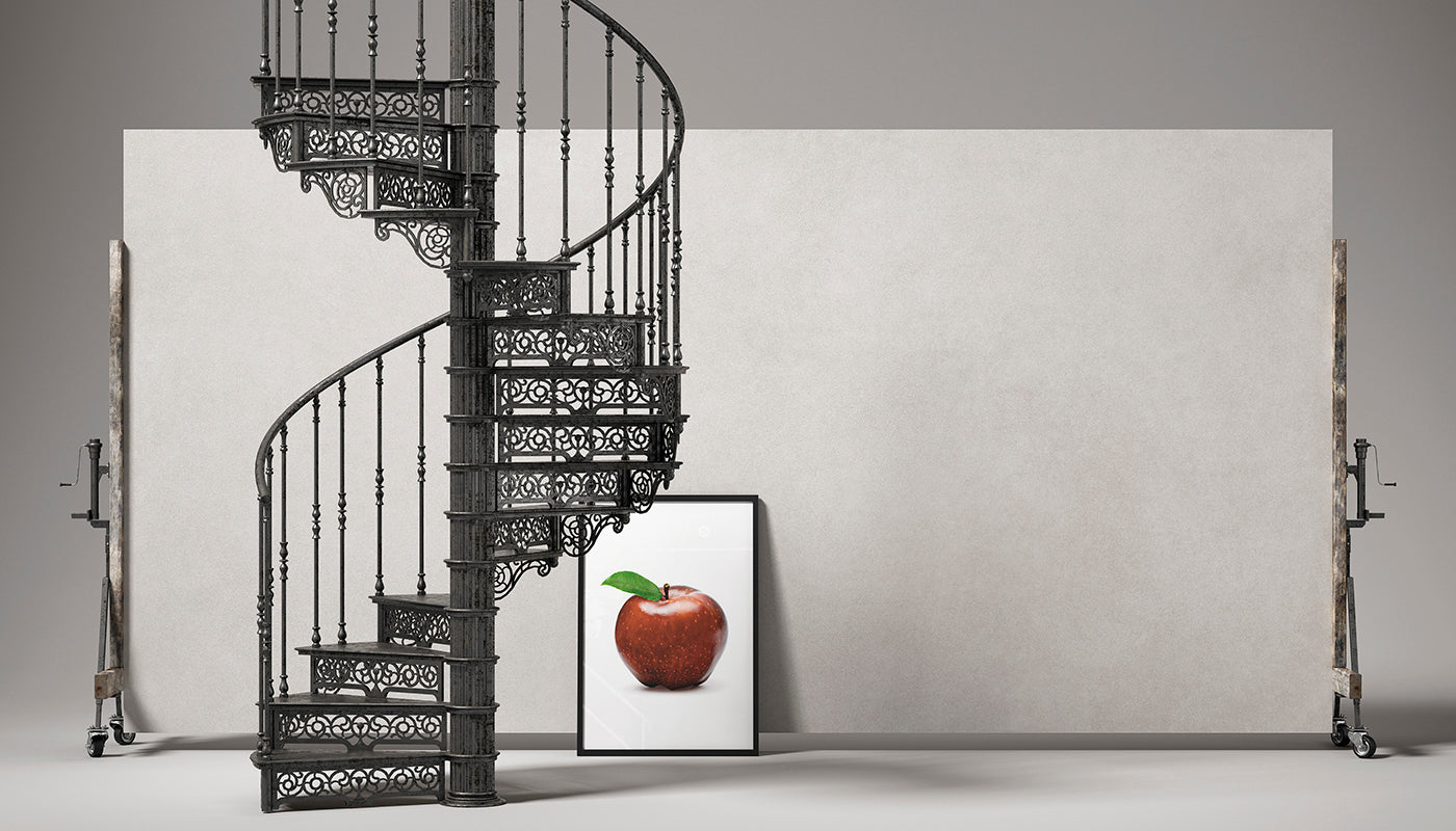 Level Concrete White porcelain field tile by Emil, naturale finish, 62 63/64"x125 63/64"x6.5-mm size. Premium Italian porcelain for floors and walls.
