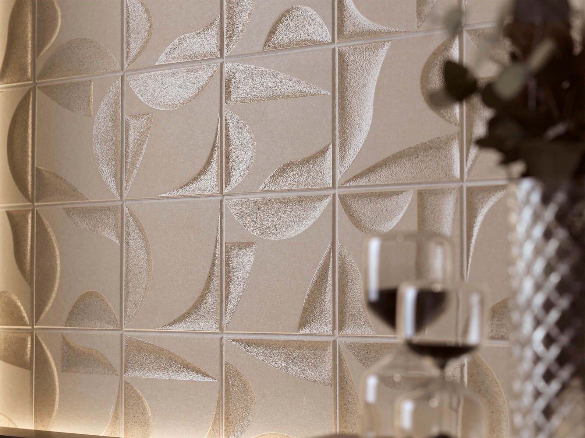 Sails Earth Wall Tile (6x6x9.5-mm | gloss)