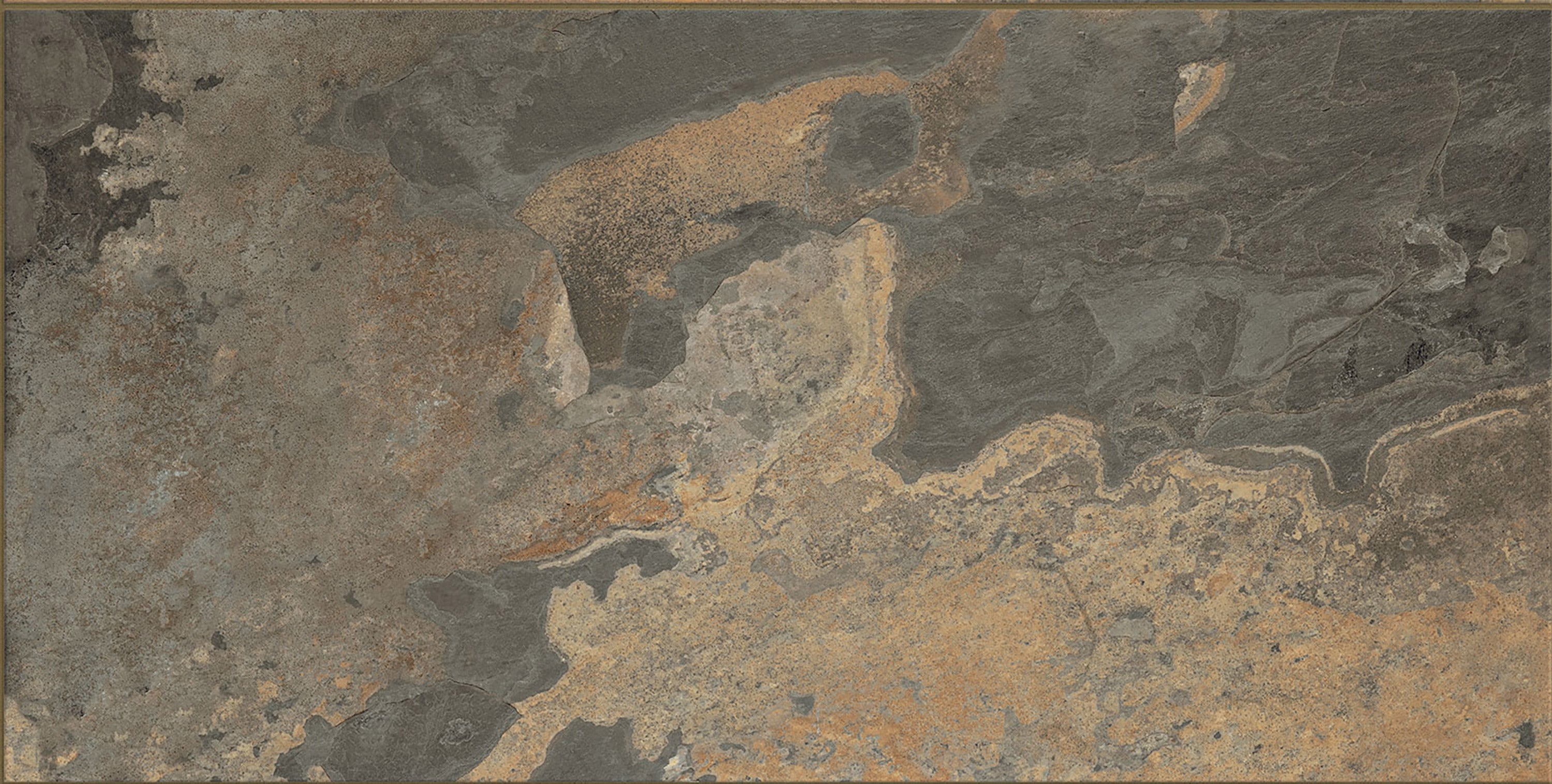 FRONTIER20 California Gold porcelain pavers, top-down product view, 12"×24"×25/32" size. Premium porcelain for floors and walls.