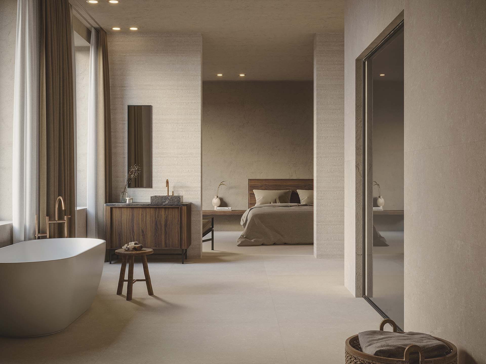 Coral Caliza Floor Tile (47x47x8.5-mm | matt)